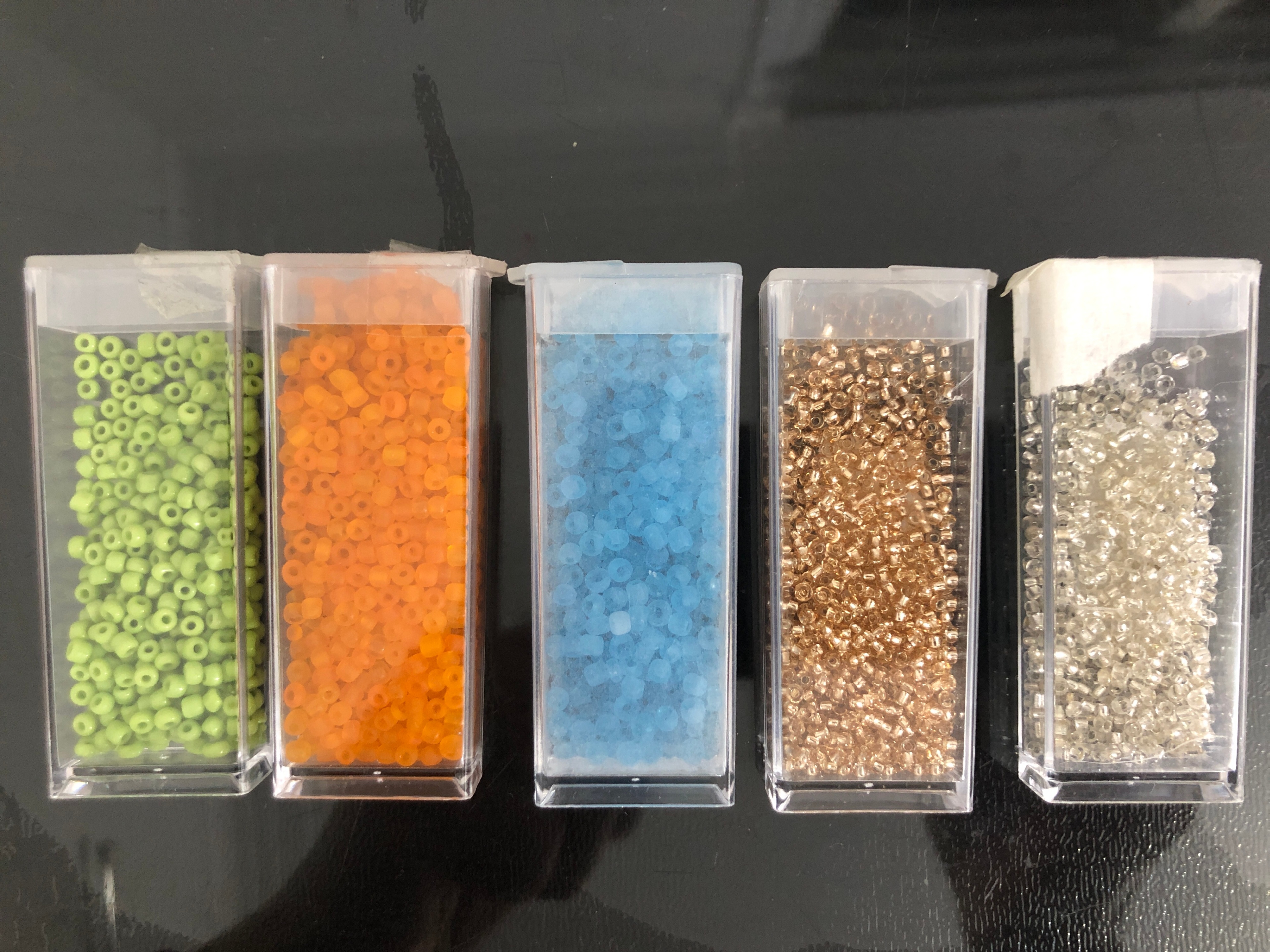High-quality genuine glass beads (not plastic) - photo 2