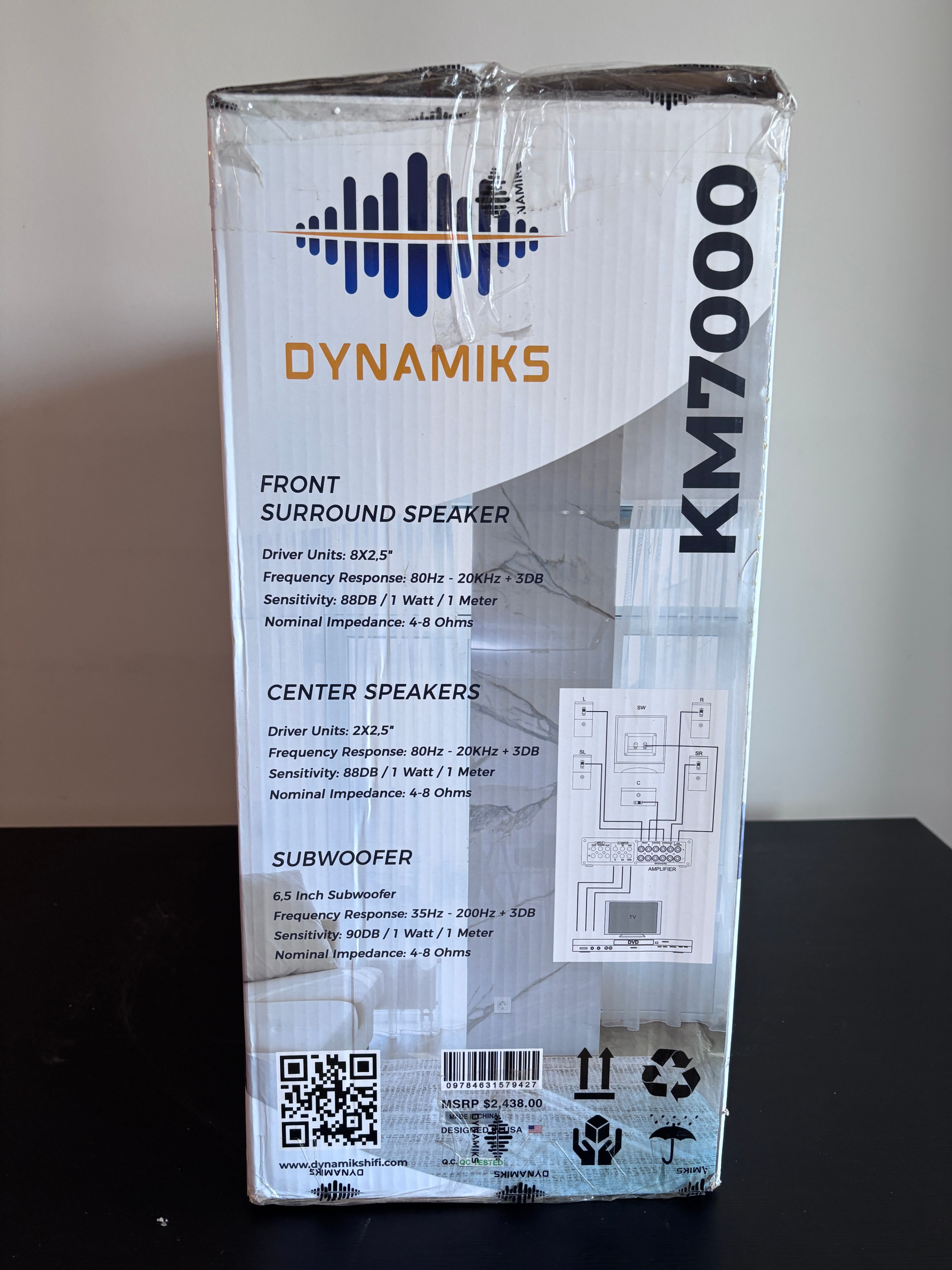 Dynamics KM7000 - home theater