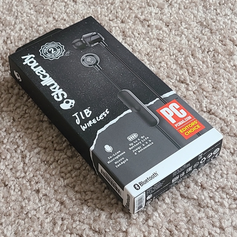 Skullcandy Jib Wireless/Bluetooth In-Ear Earbuds, Black - photo 5