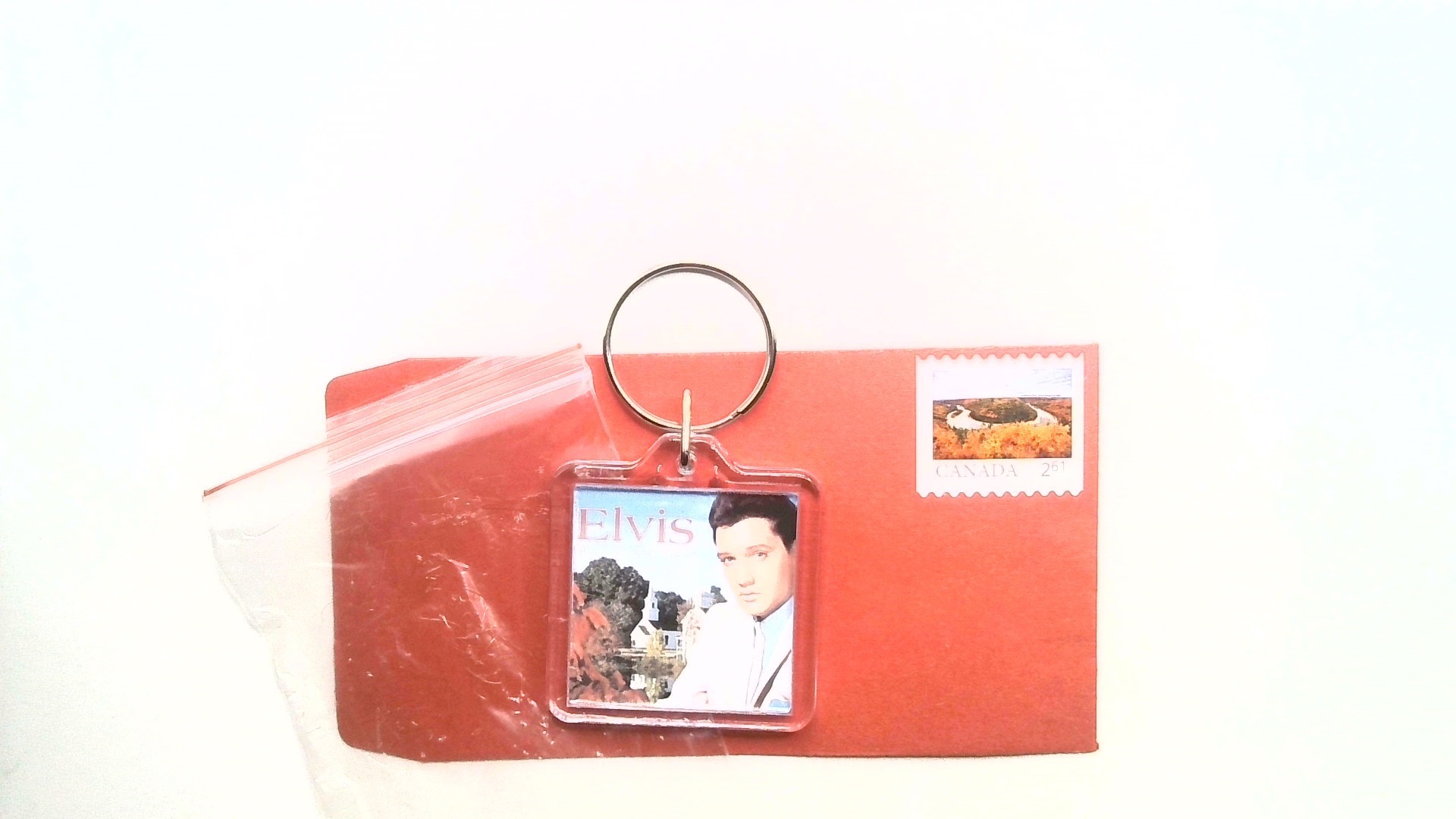 ELVIS ( PEACE IN THE VALLEY ) KEY CHAIN ( FREE SHIPPING