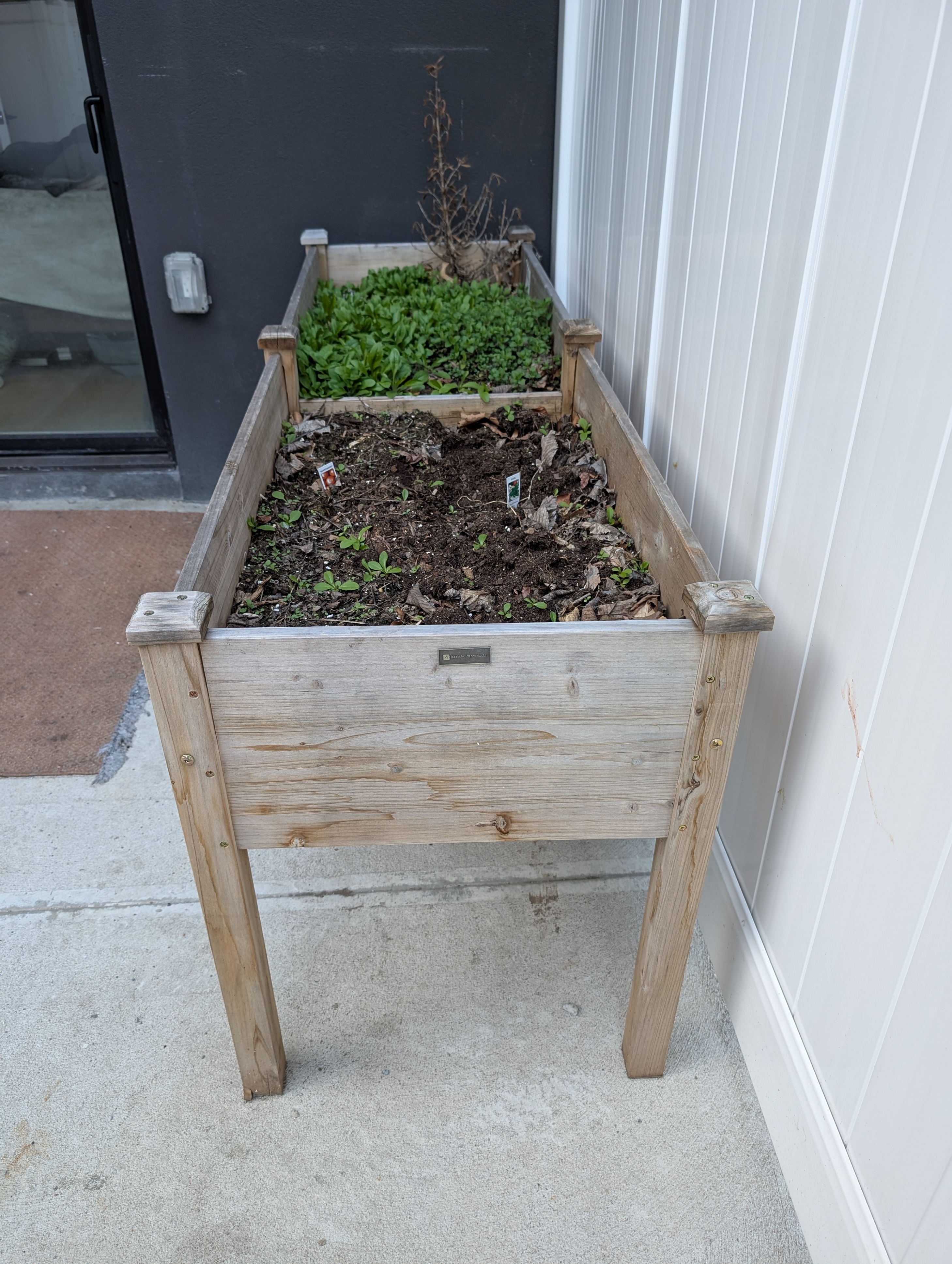 Raised Garden Bed w/ 3 pots and watering can - photo 5