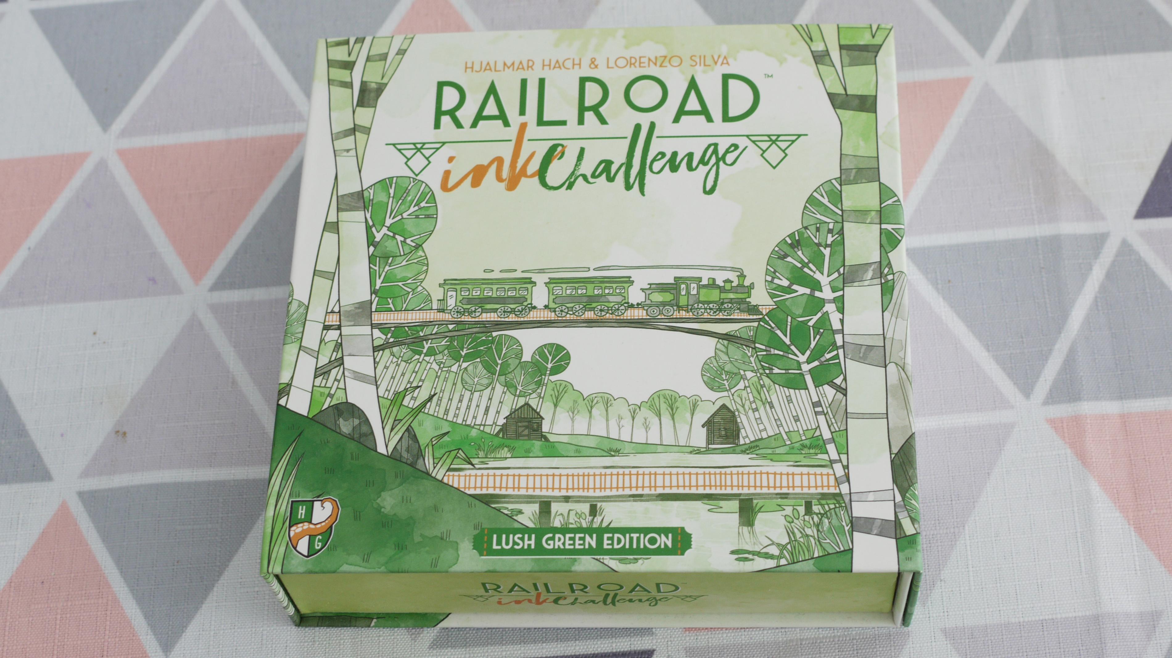 Railroad Ink Challenge Lush Green
