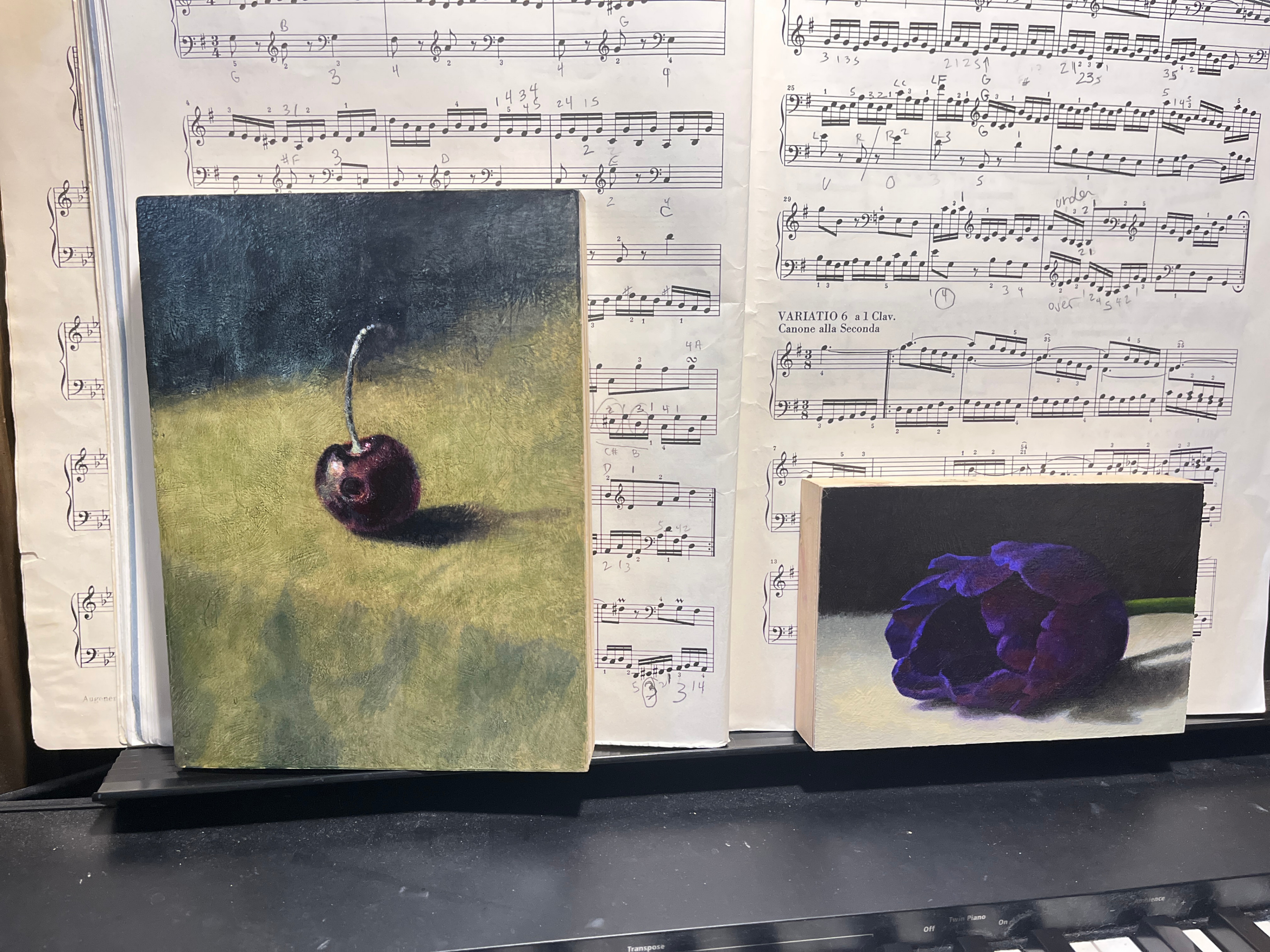 Original Oil Painting | Cherry - photo 4