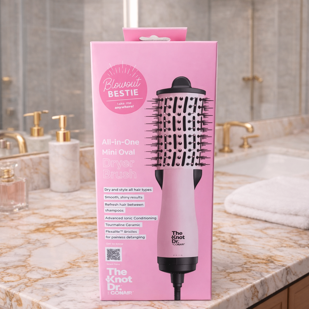 Retail Price $73-SEALED UNOPENED The Knot Dr All-in-1 Dry Brush