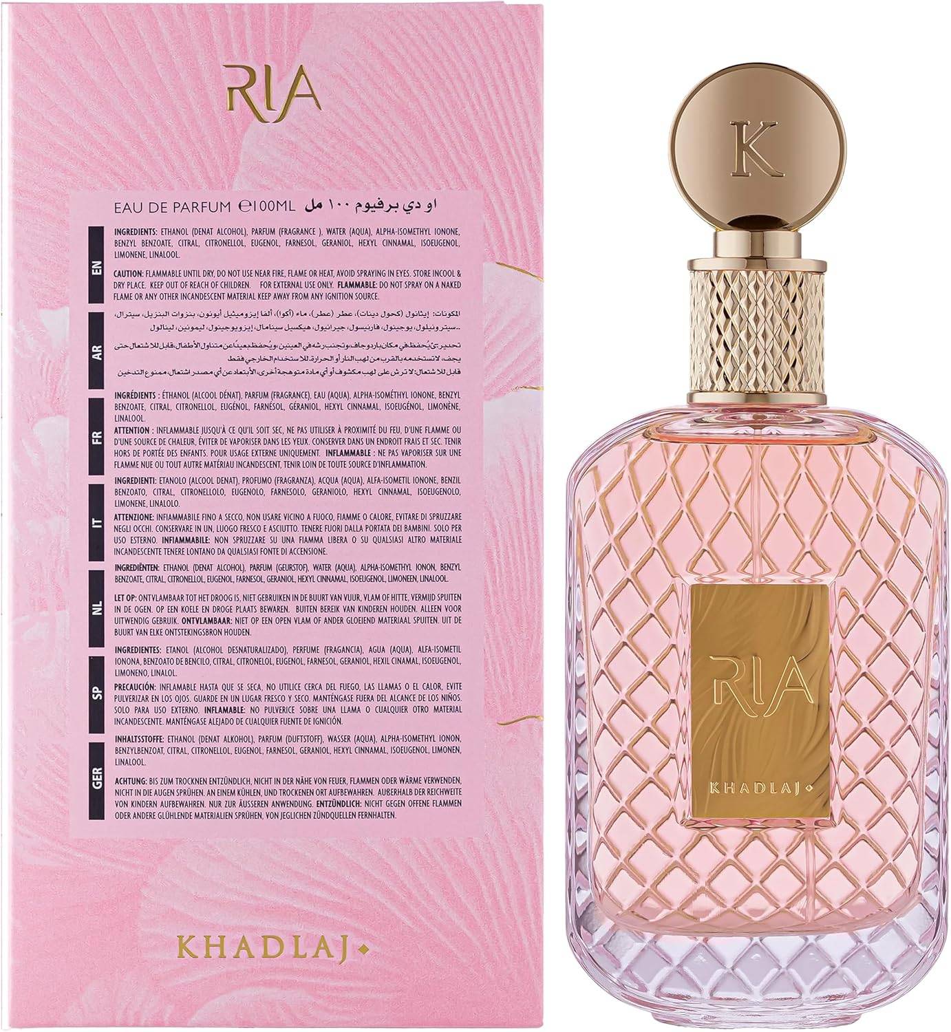 Khadlaj Ria – Fruity, Sweet, Fresh, Musky – Spray Long-Lasting - photo 2