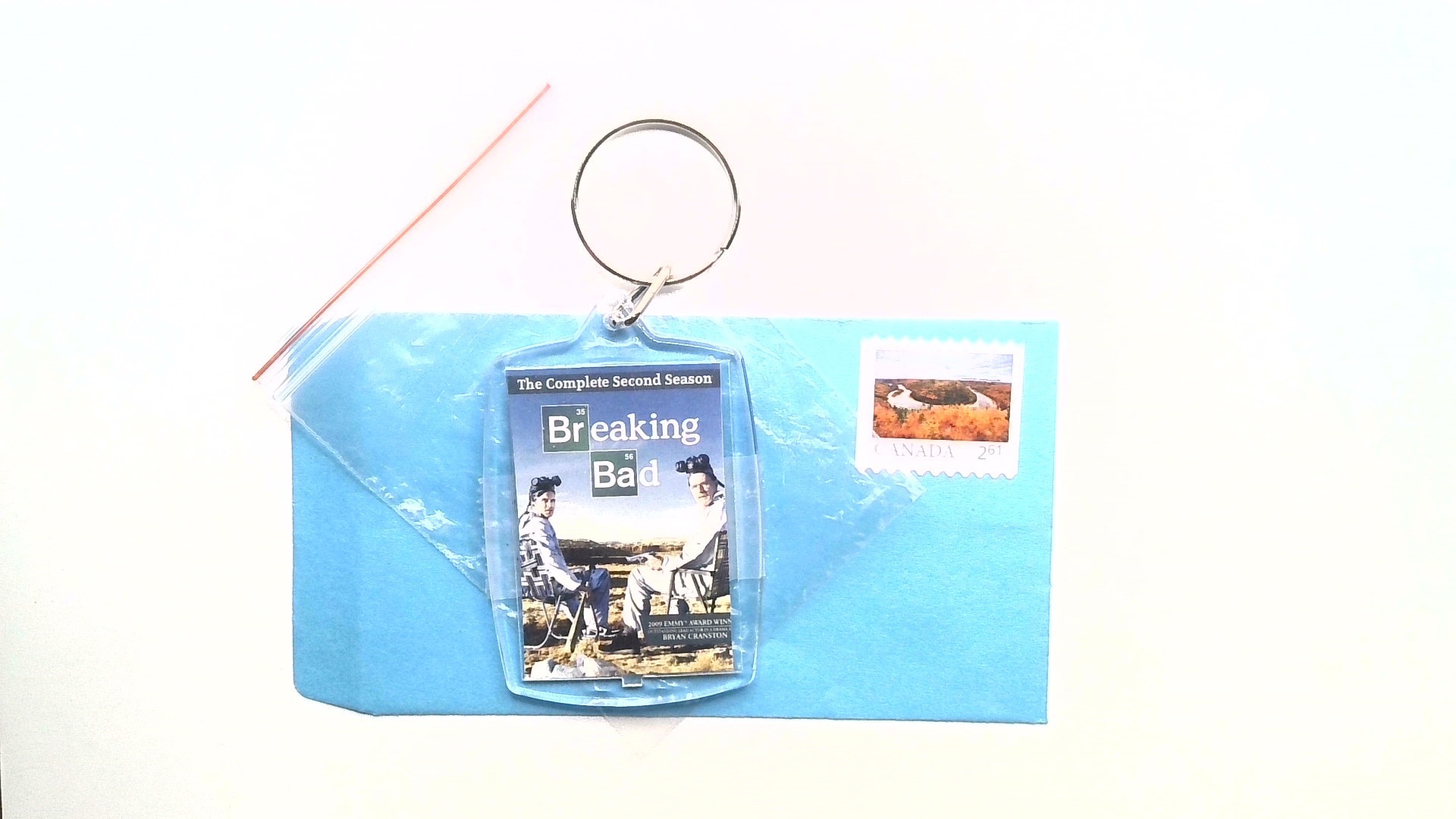 BREAKING BAD ( SEASON 2 KEY CHAIN ) FREE SHIPPING
