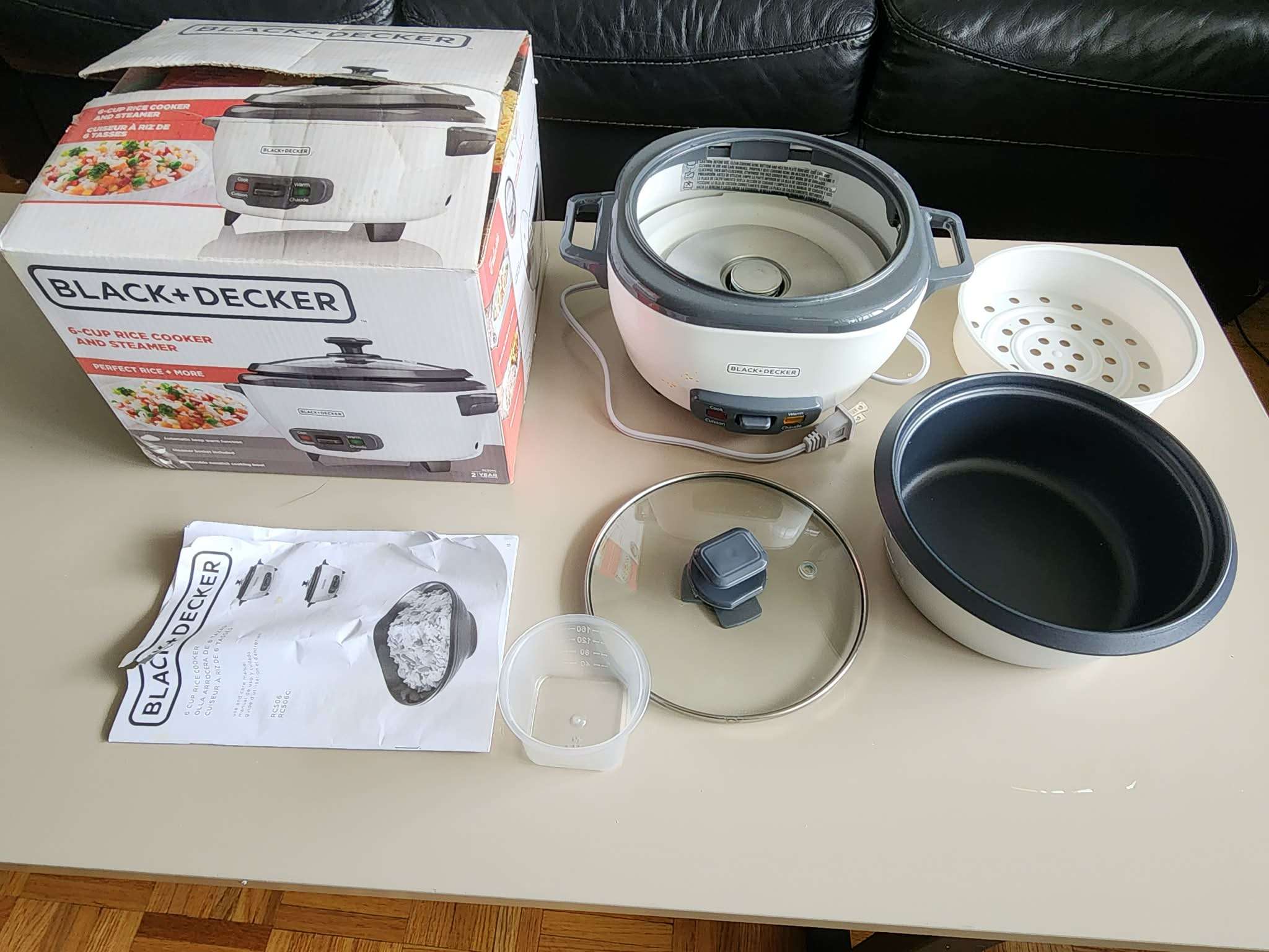 Black + Decker Rice Cooker - 6 Cup - photo 2