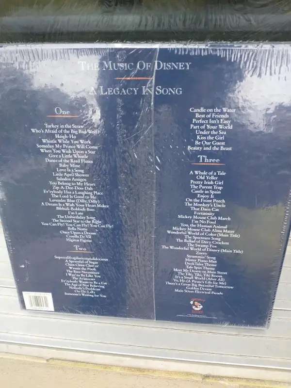 The Music Of Disney - A Legacy In Song Label: Walt Disney - photo 2