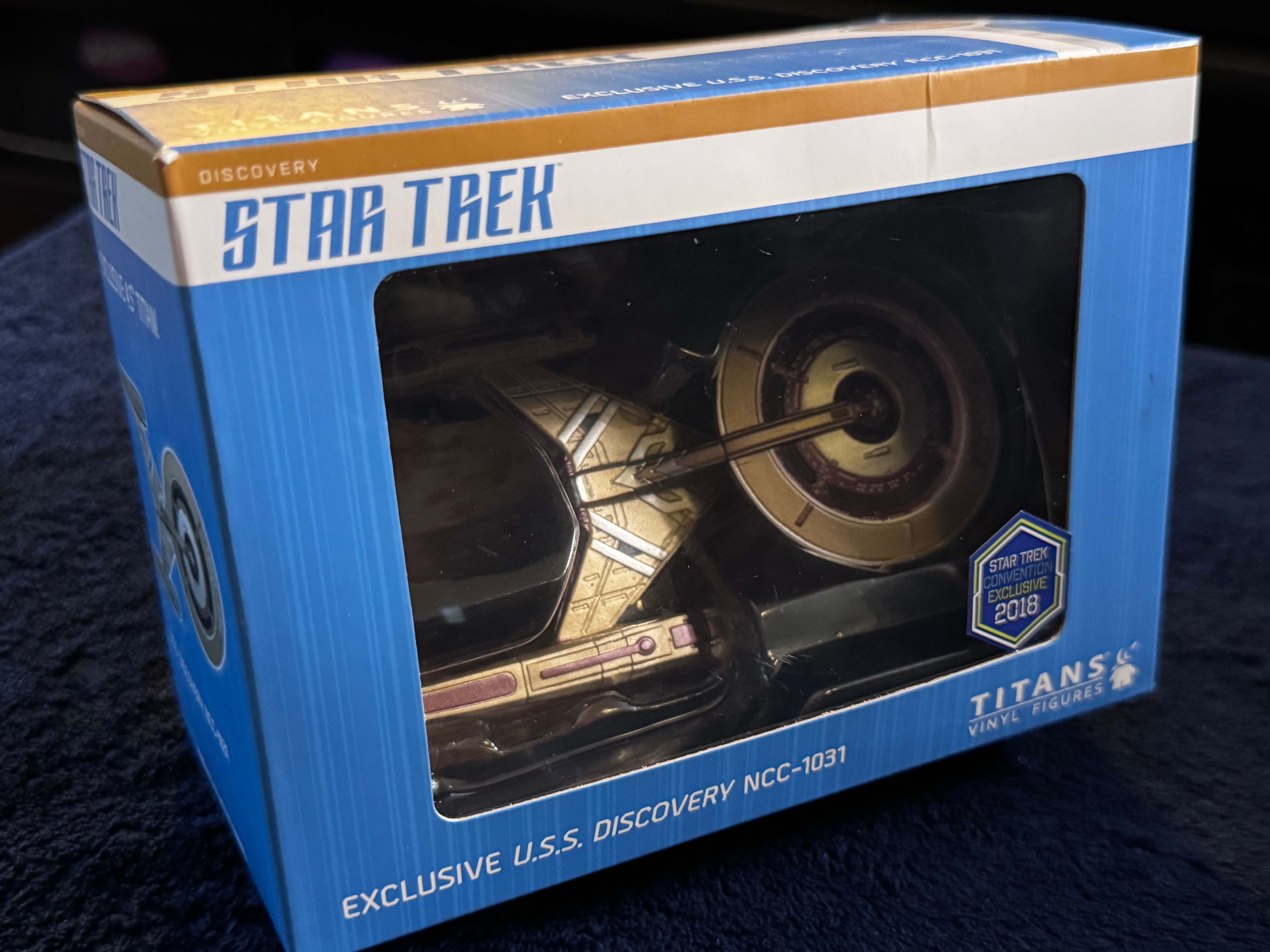 Star Trek USS Discovery NCC-1031 Titans Convention 2018 Model