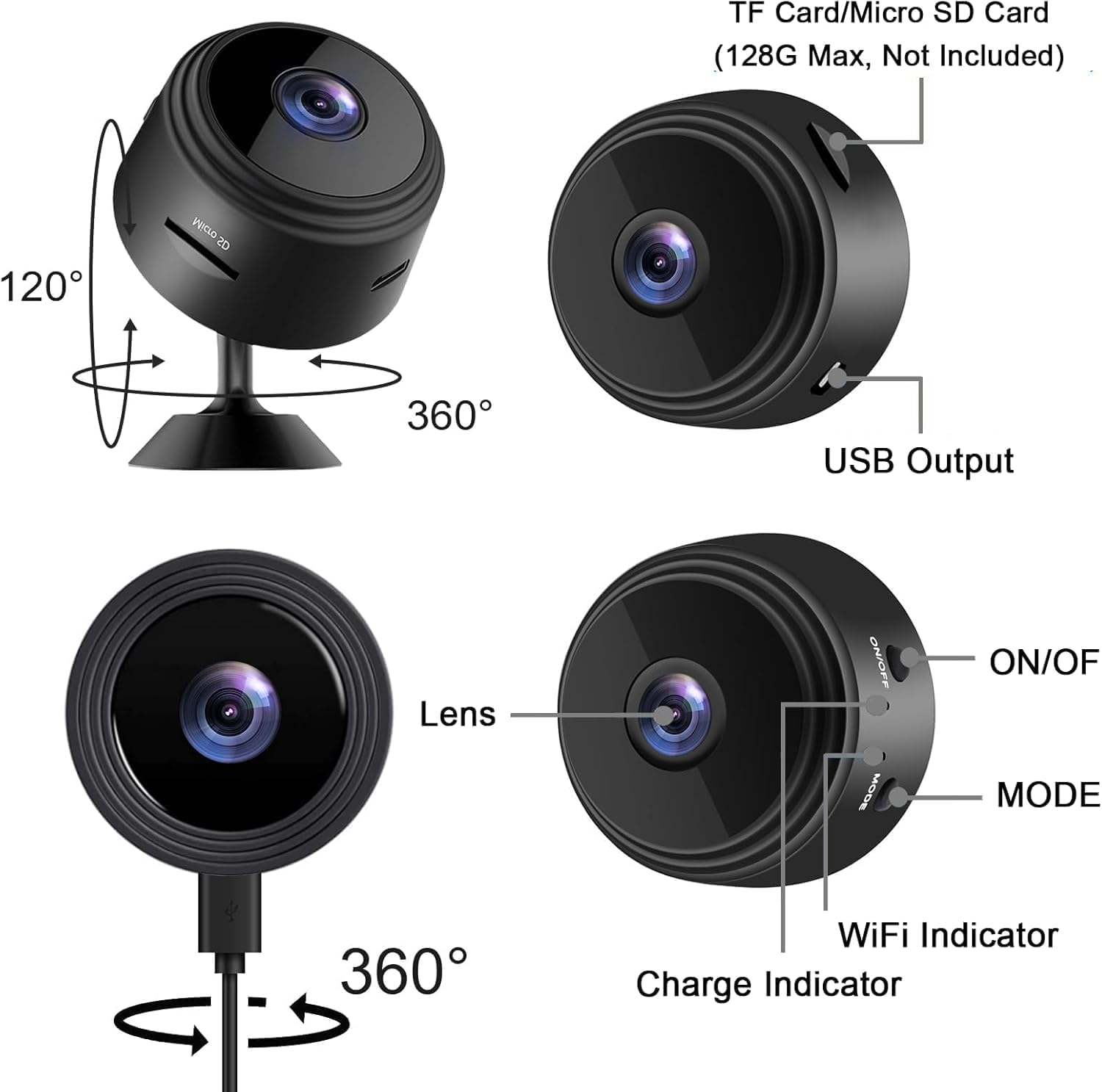 Mini Security WiFi Camera - photo 2