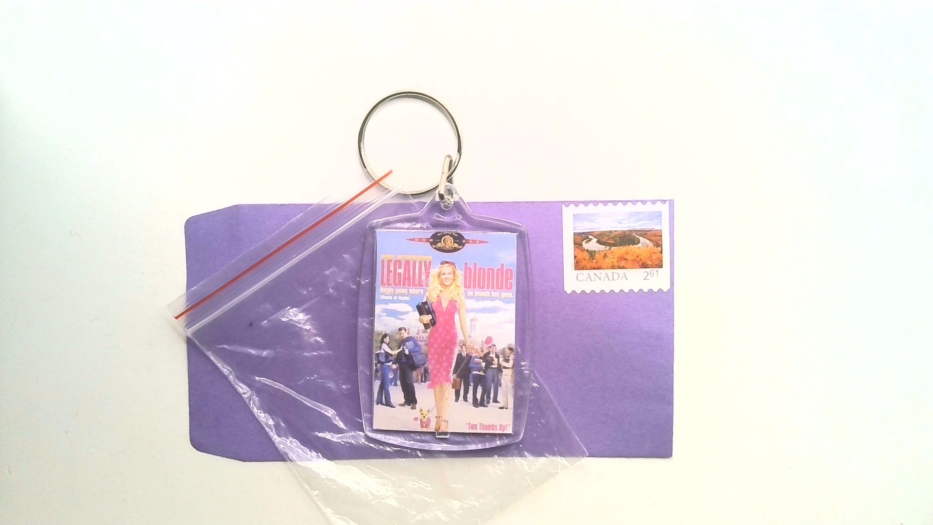 LEGALLY BLONDE ( DVD KEY CHAIN ) FREE SHIPPING