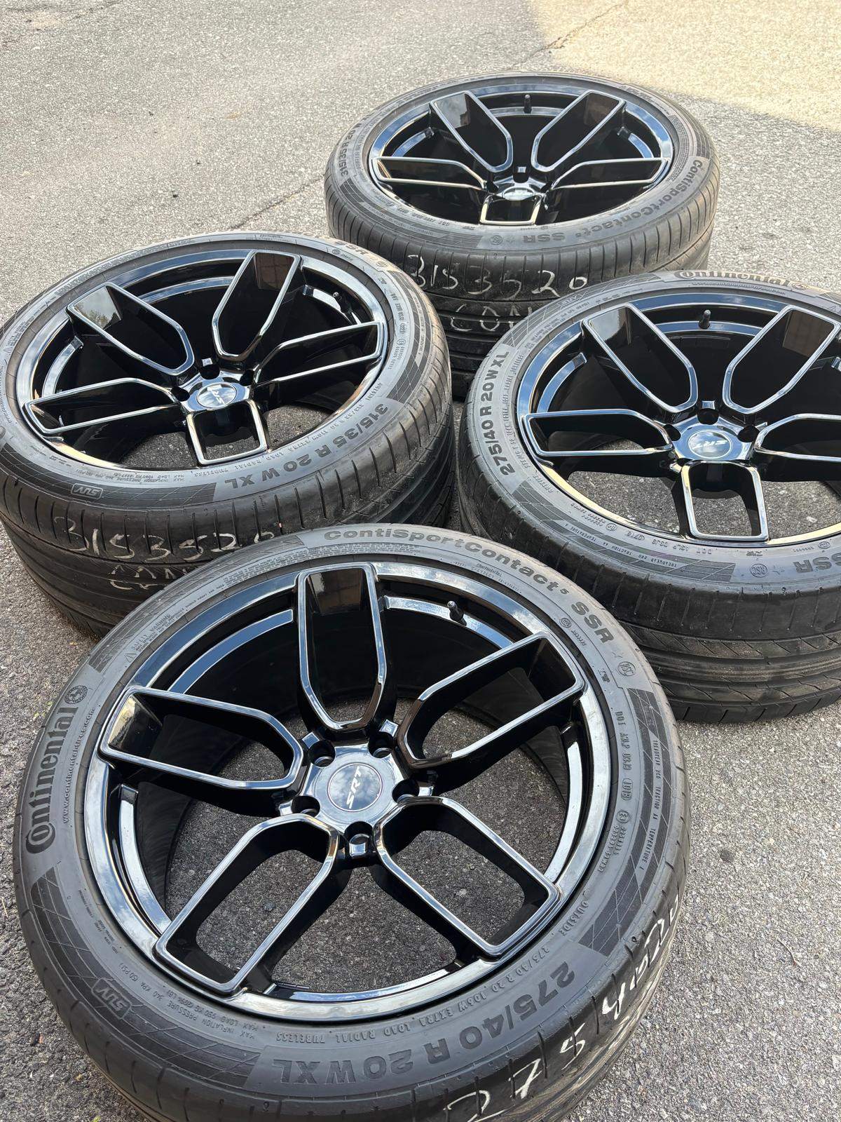 NEW 20”REDEYE reps(5x115)+used Continentals- Charger/Challenger/ - photo 4