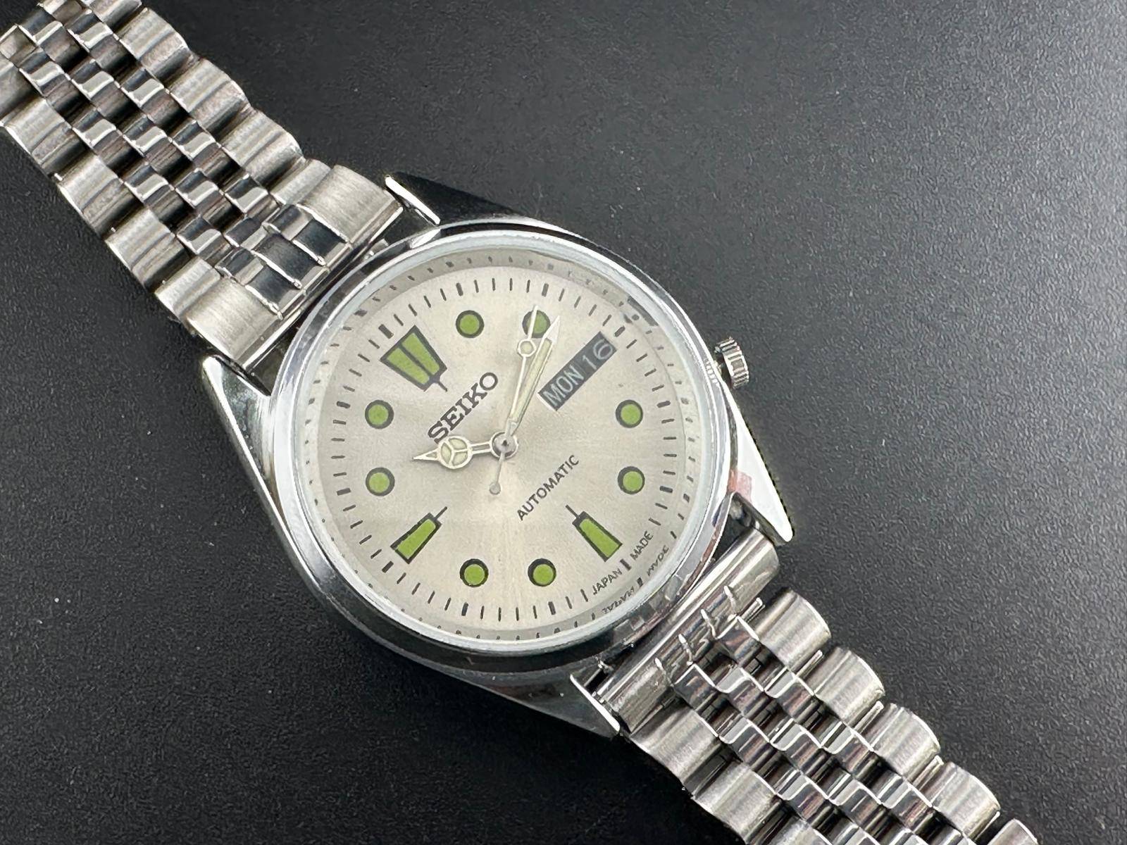 Vintage Seiko 5 Automatic 6309A Men's  Watch D&D- Japan Made - photo 5