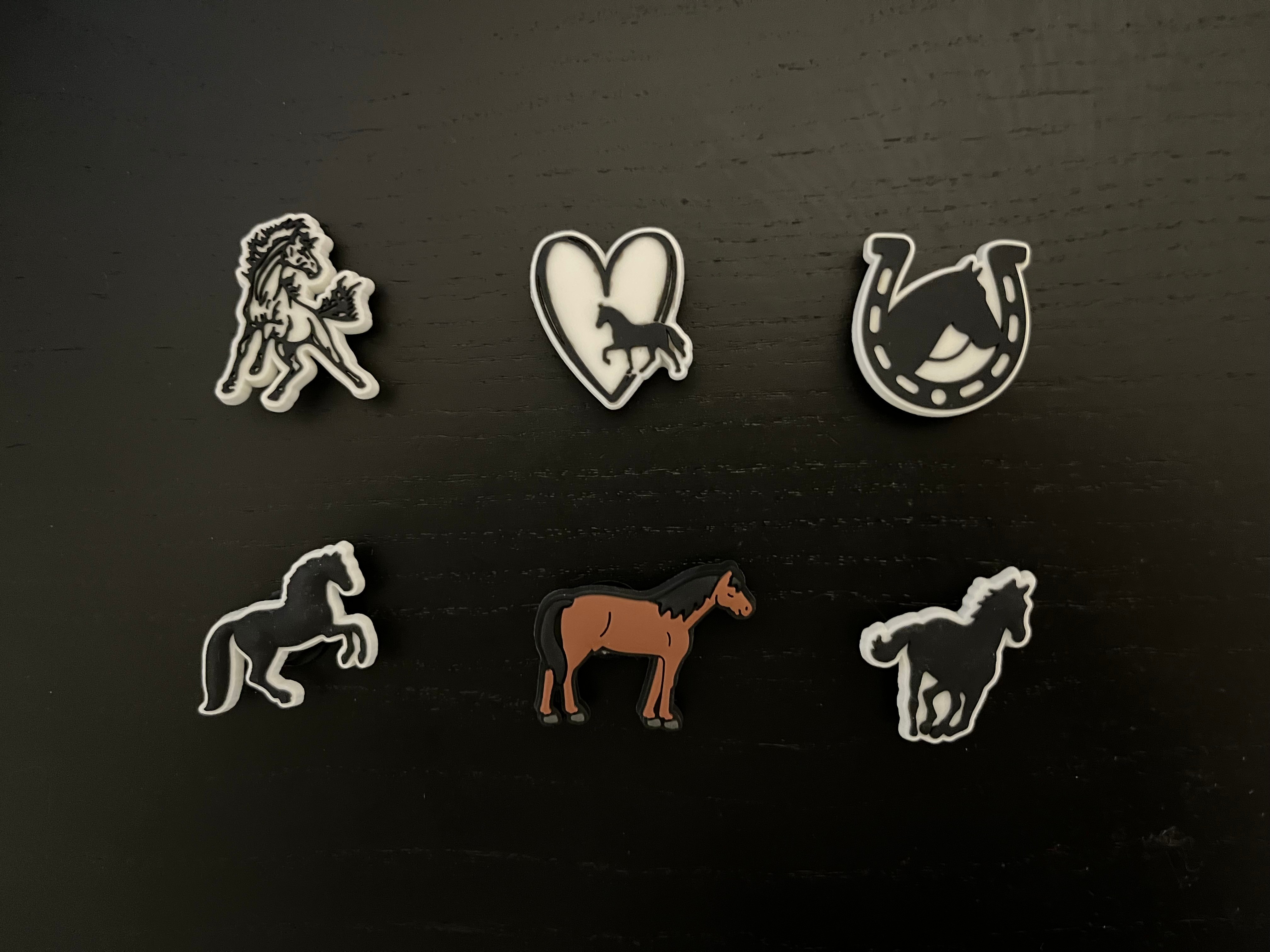 Horse Crocs Charms / Jibbits