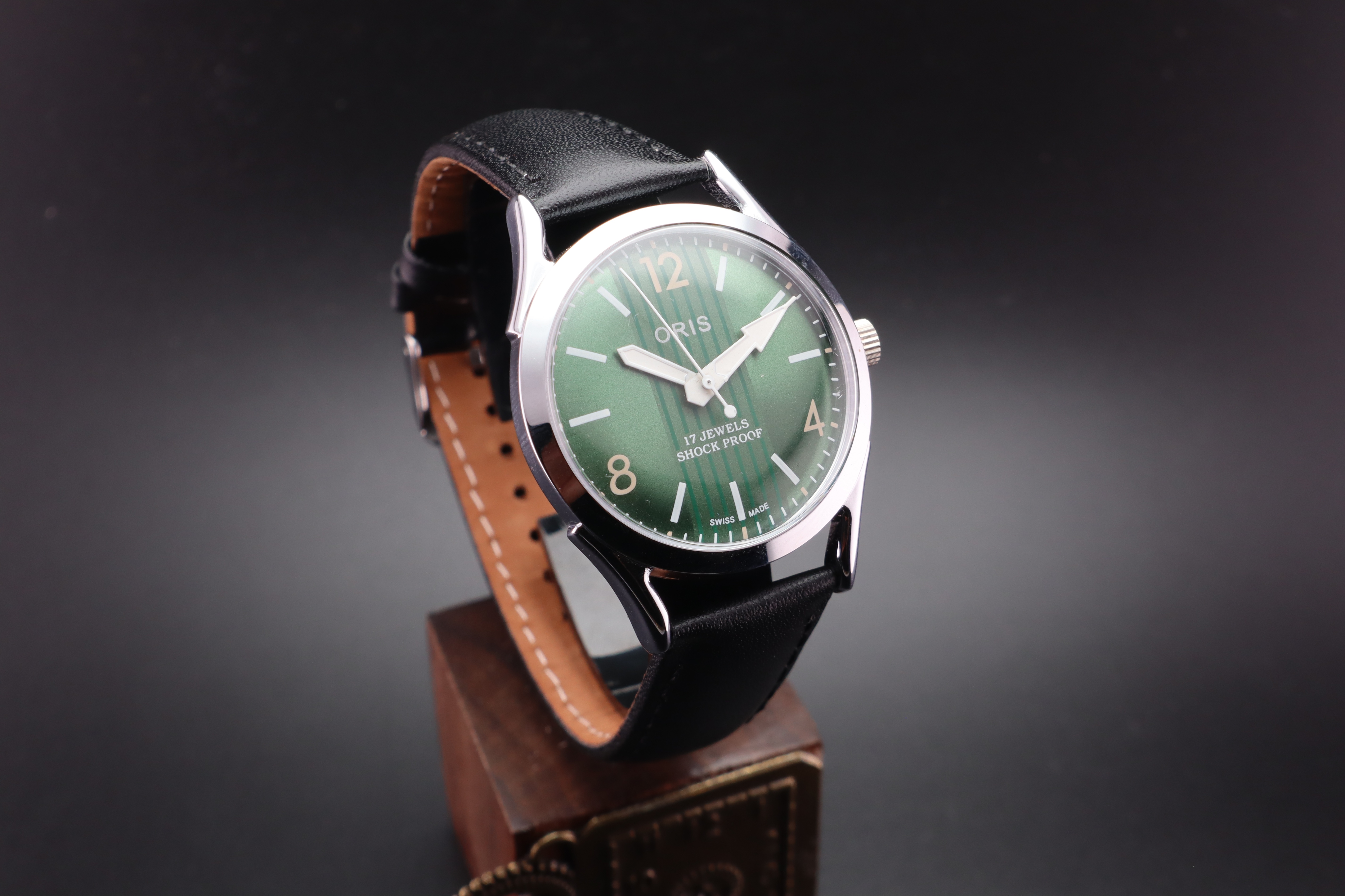 Vintage Oris Swiss ST-96 Hand Wind Mechanical Men's Watch