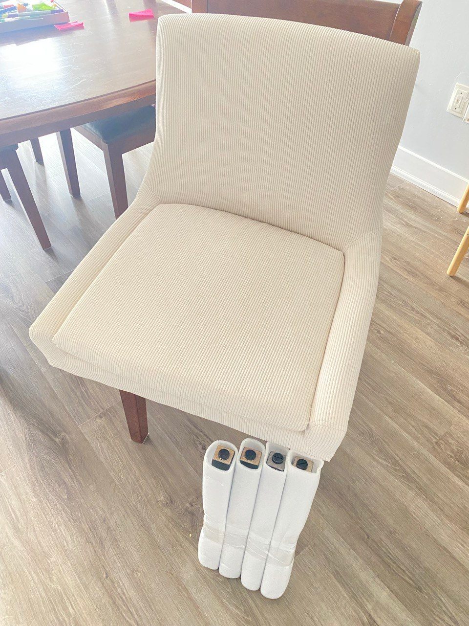 COLAMY Upholstered Dining Chair - photo 2