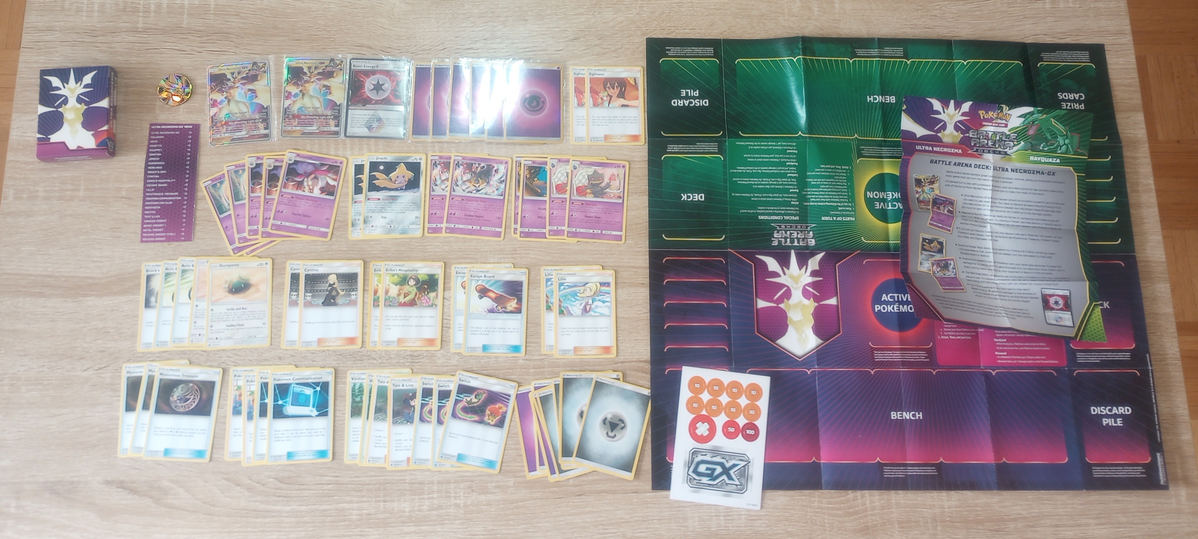 Ultra Necrozma GX Battle Arena Deck - Pokemon Cards, Sightseer - photo 4
