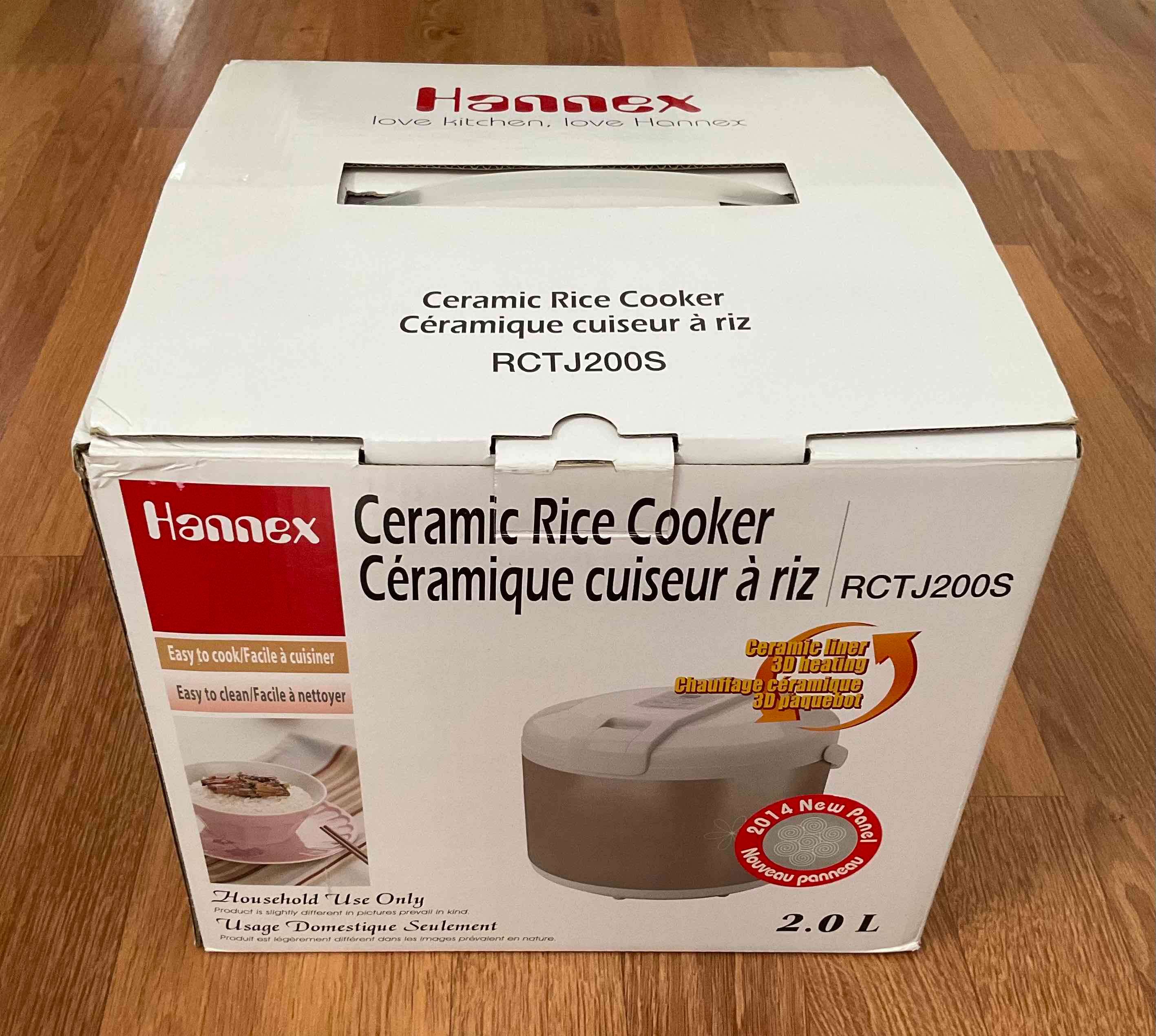 Hannex Rice Cooker - RCTJ200S