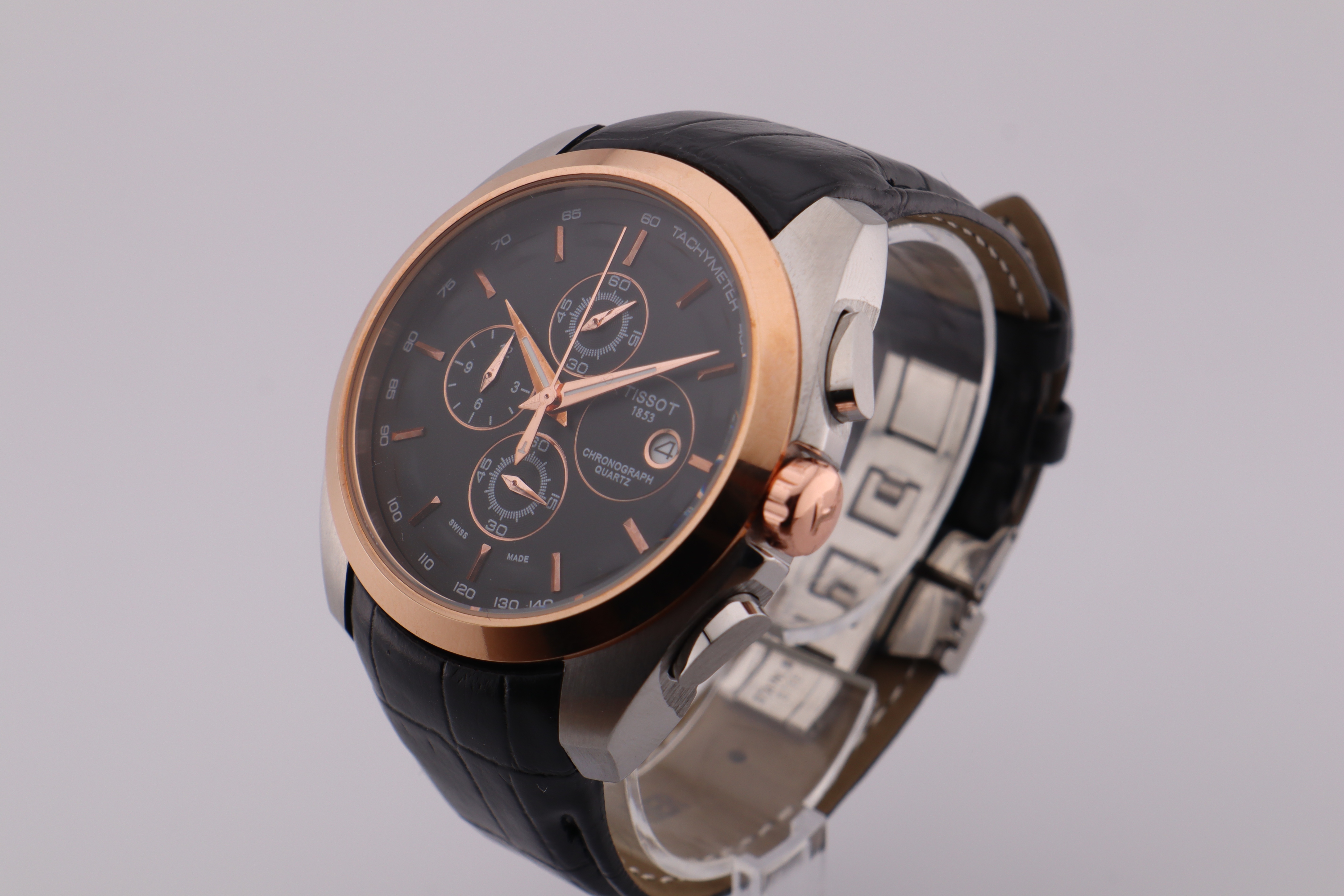 Tissot 1853 Couturier Tachymeter Chronograph Quartz Wrist Watch - photo 3