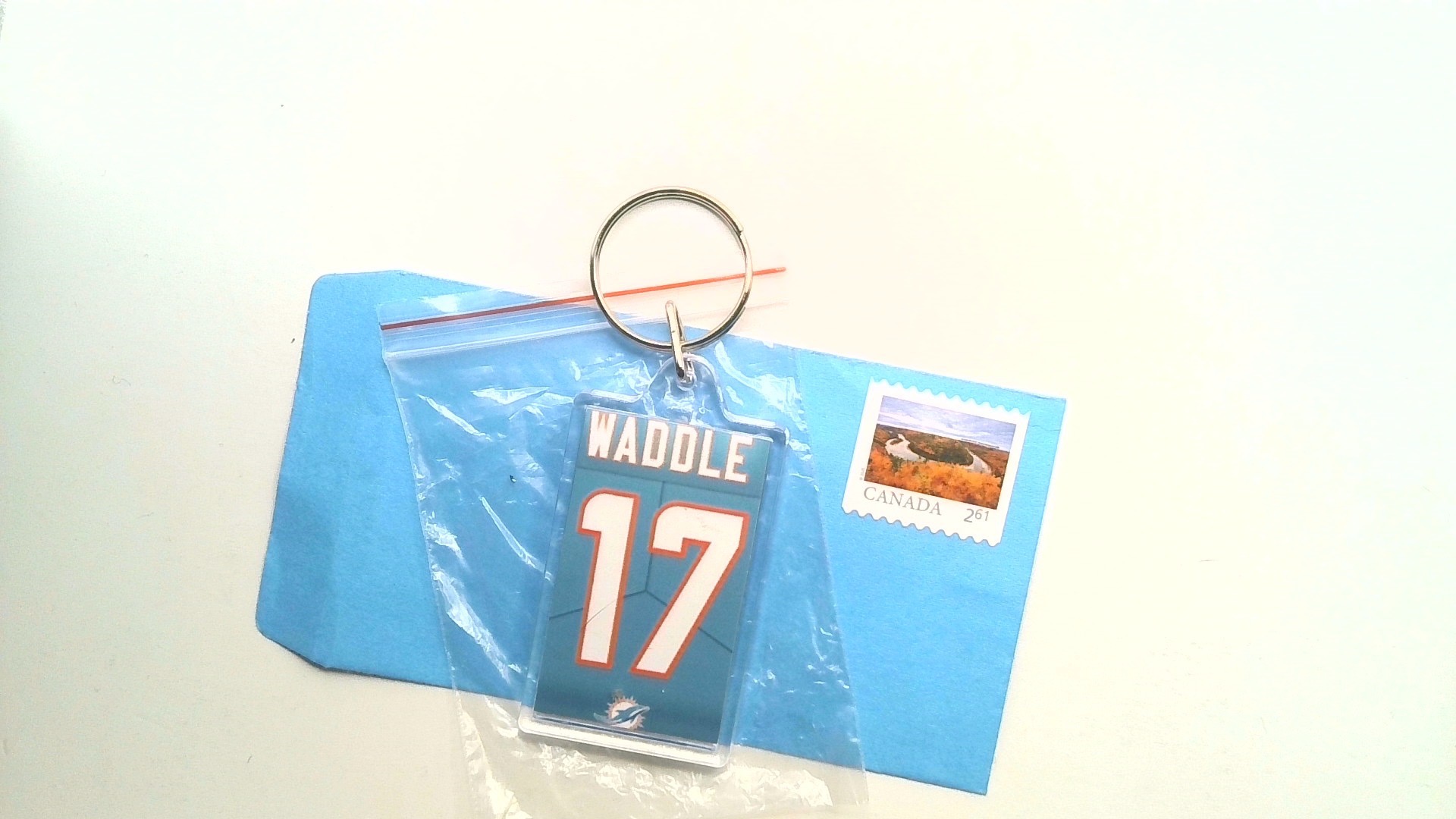 WADDLE ( JERSEY KEY CHAIN ) FREE SHIPPING