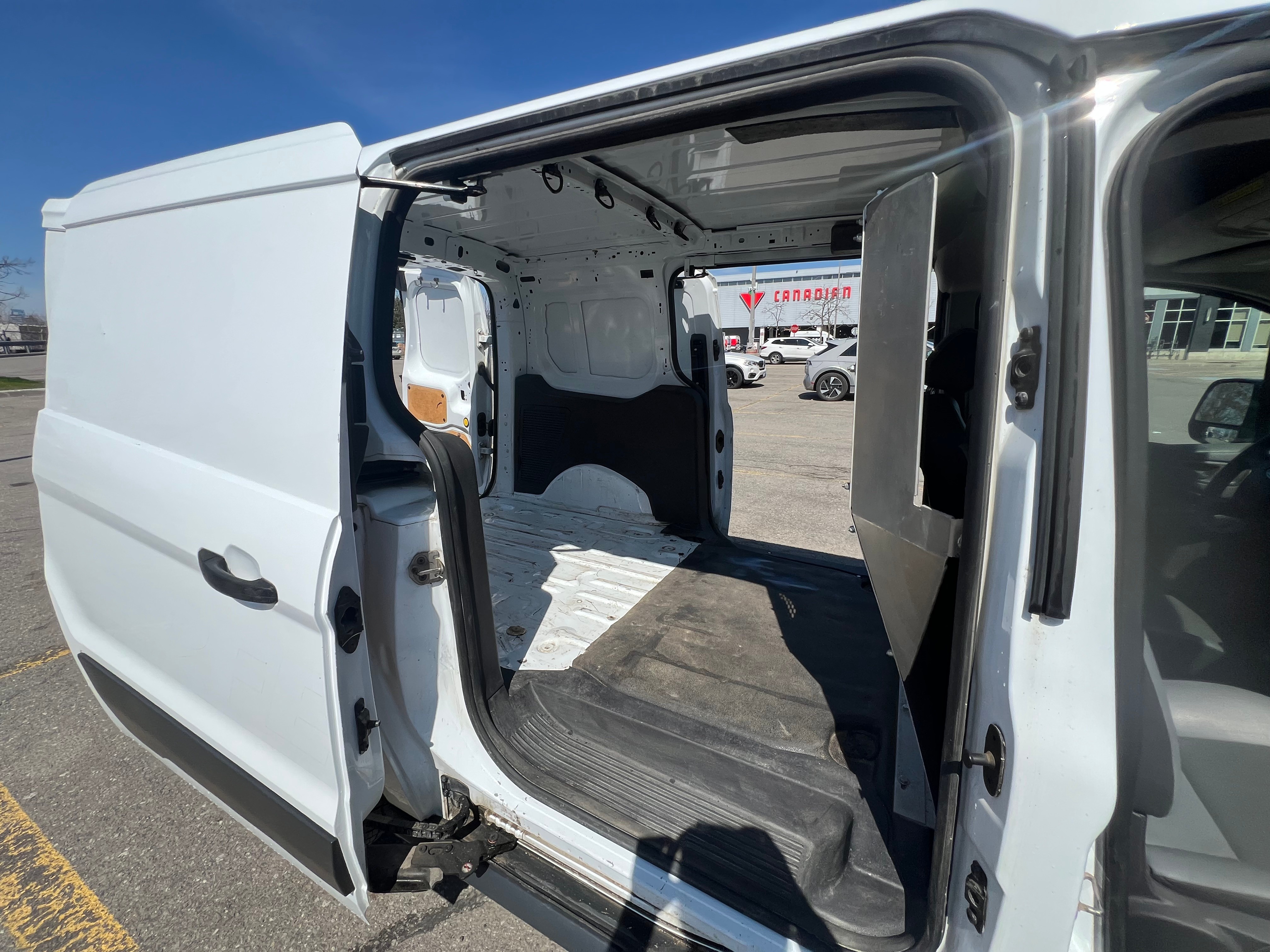 White Ford Transit Connect Cargo Van - photo 3