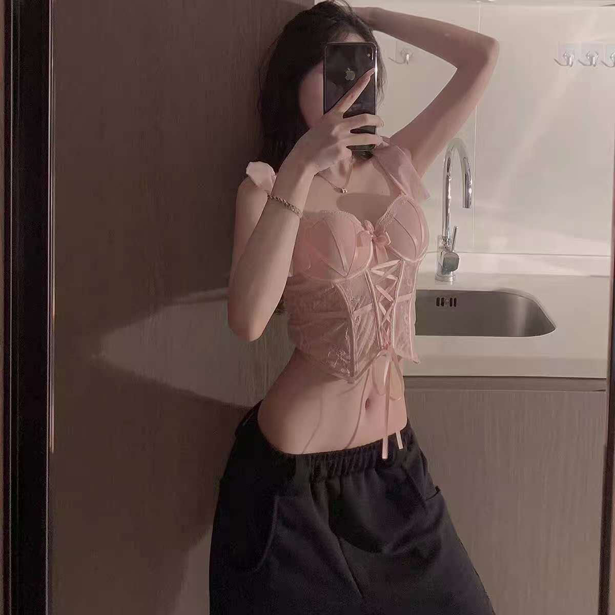 Pink Corset Top - photo 4