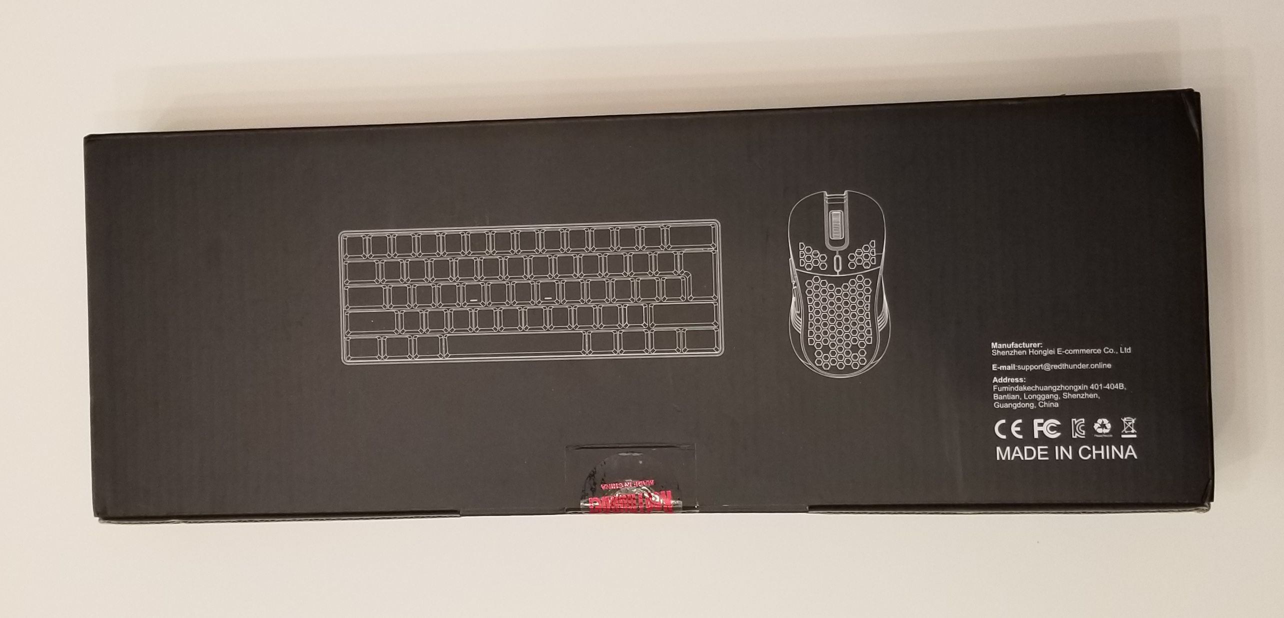 RedThunder 60% Gaming Keyboard and Mouse Combo