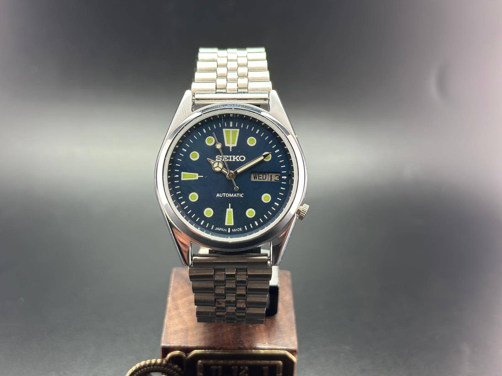 Vintage Seiko 5 Automatic 6309A Men's  Watch D&D- Japan Made - photo 2