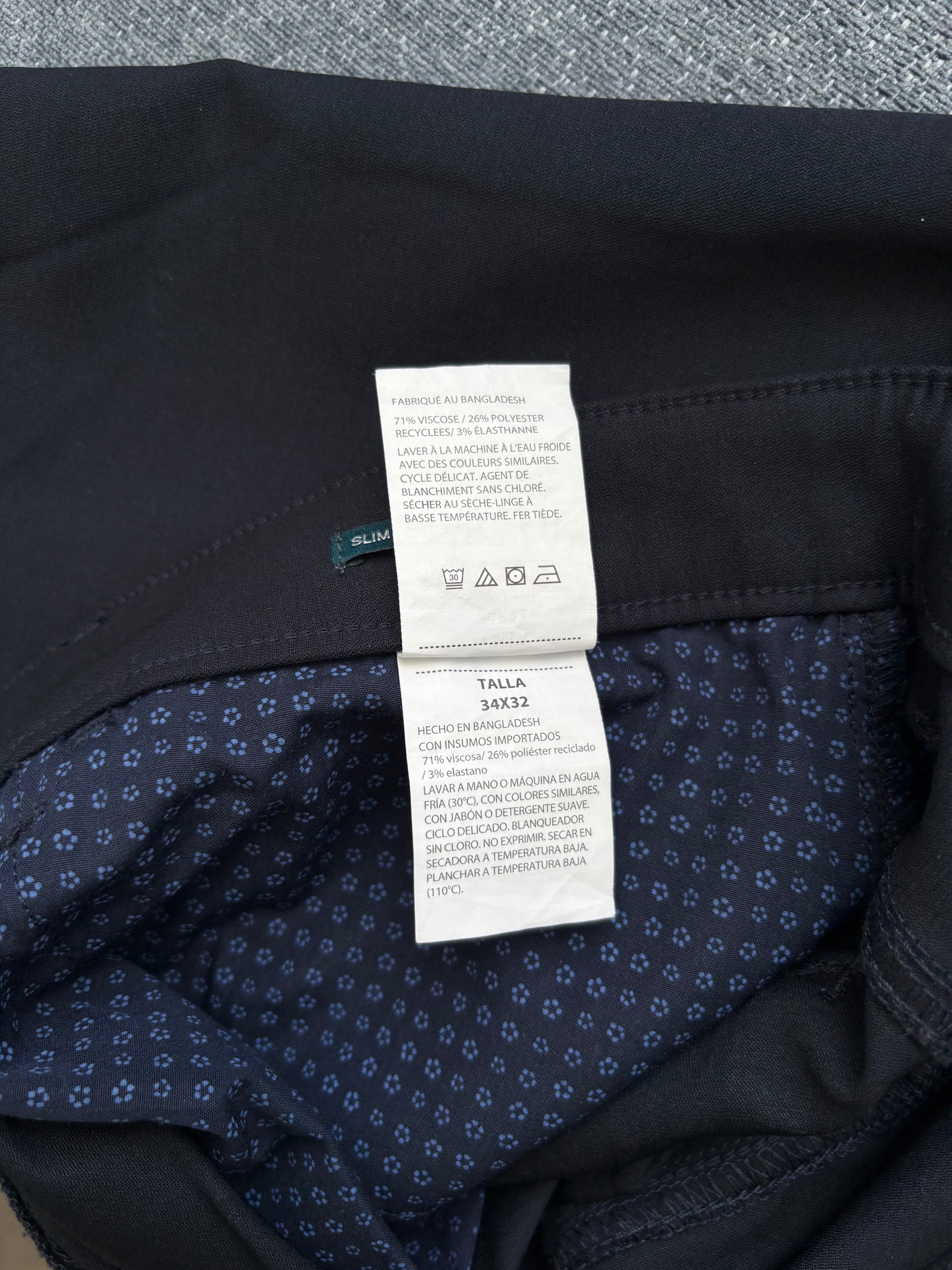 Perry Ellis Slim Fit Trousers – Navy - photo 5