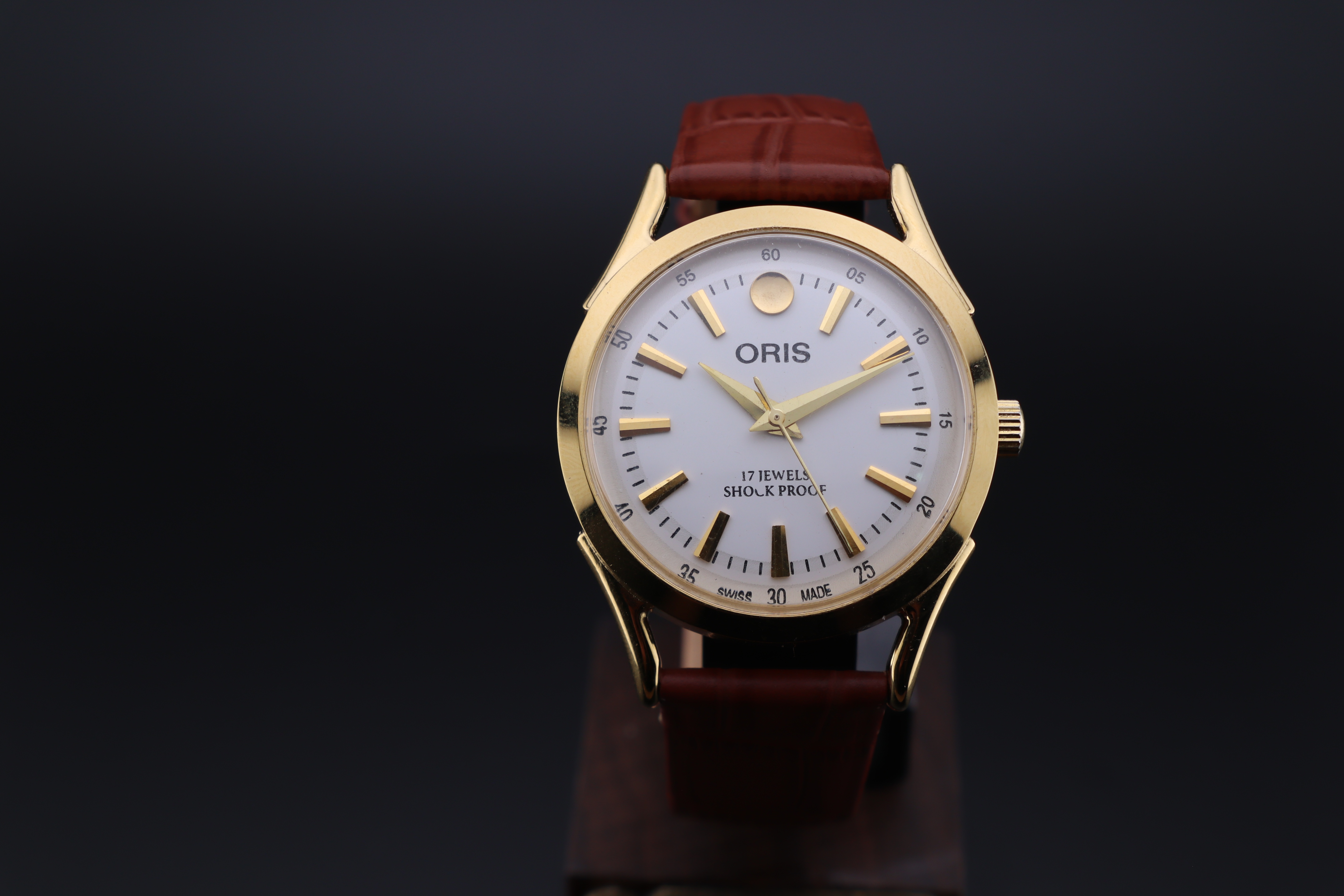 Vintage Oris Swiss ST-96 Hand Wind Mechanical Men's Watch - photo 3