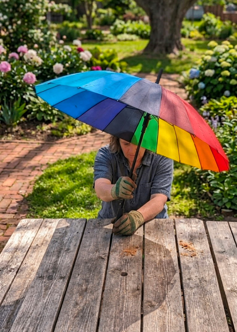Rainbow Umbrella - photo 2