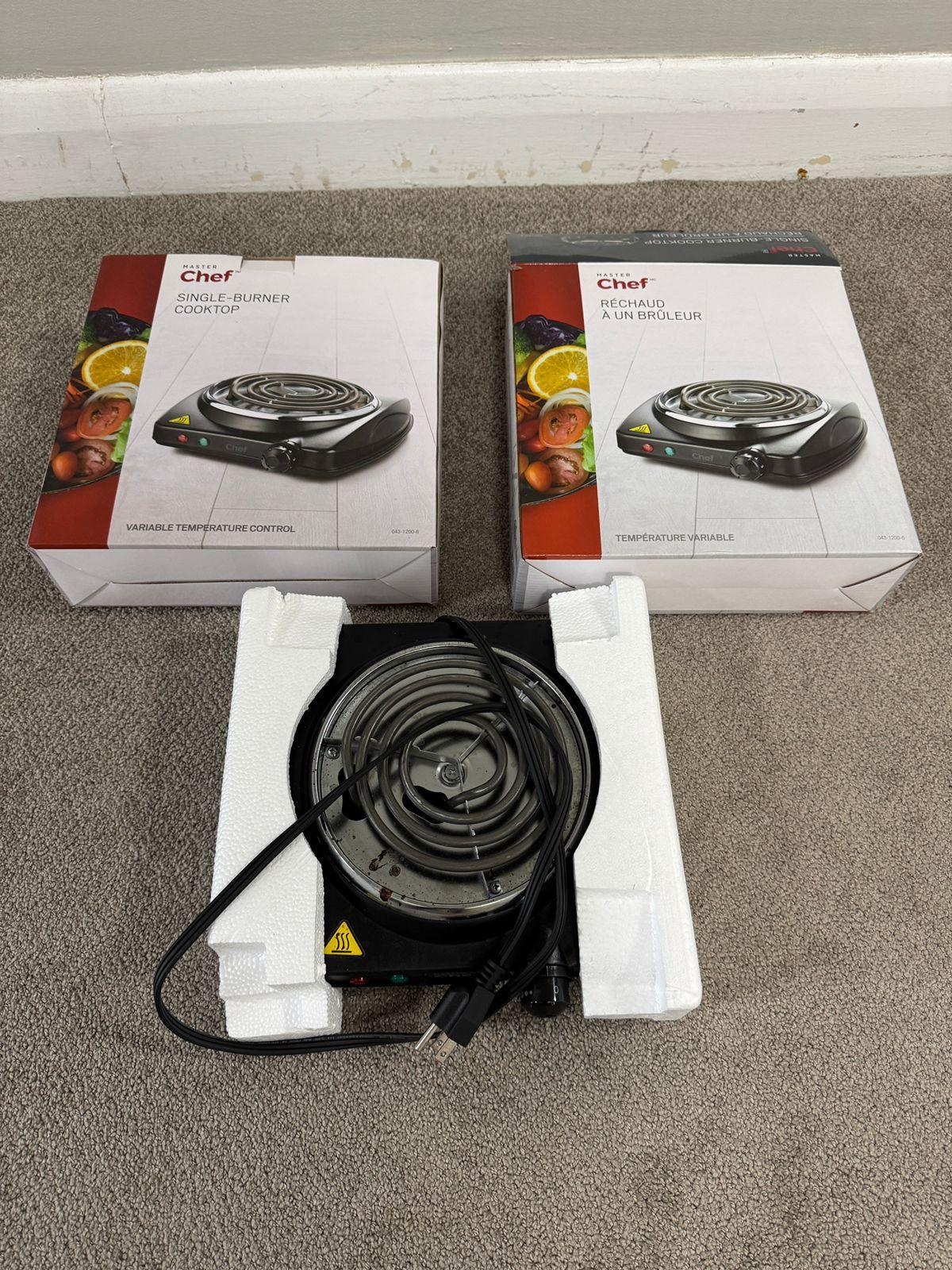 (2) SINGLE BURNER COOK TOP