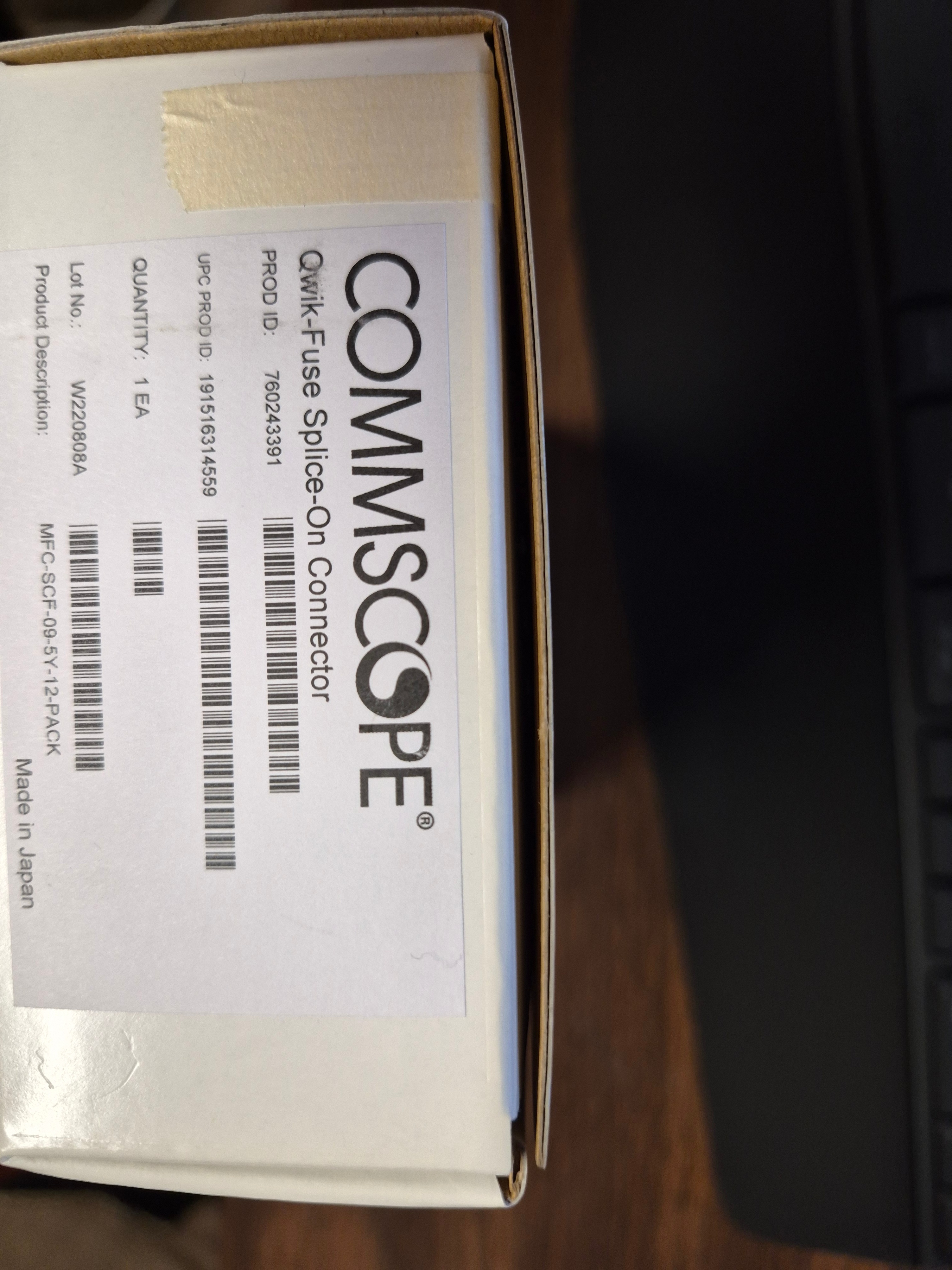 CommScope Qwik-Fuse Splice-On Connector - photo 4