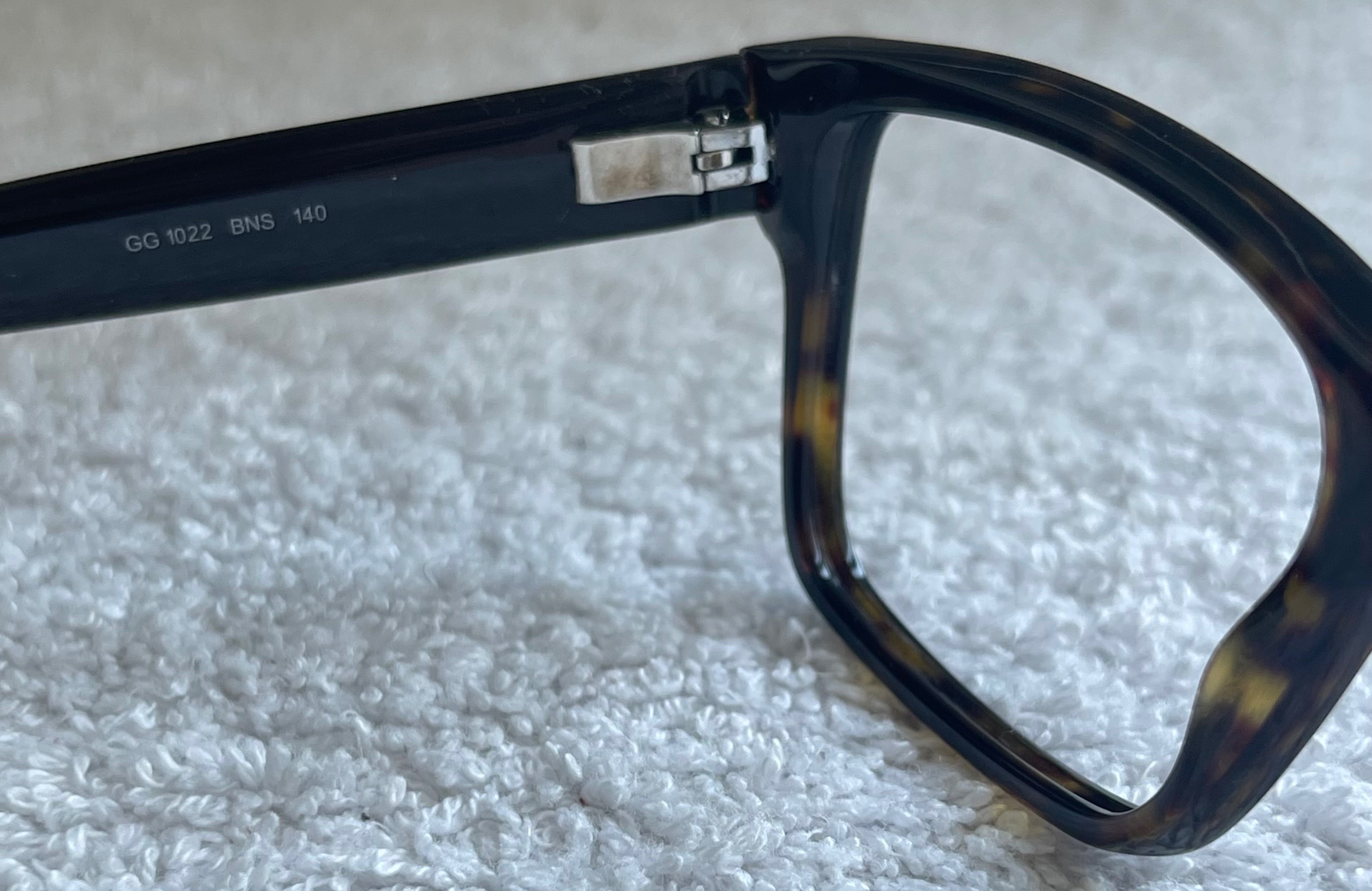Gucci Havana Eyeglass Frames + Case (GG 1022) - photo 5