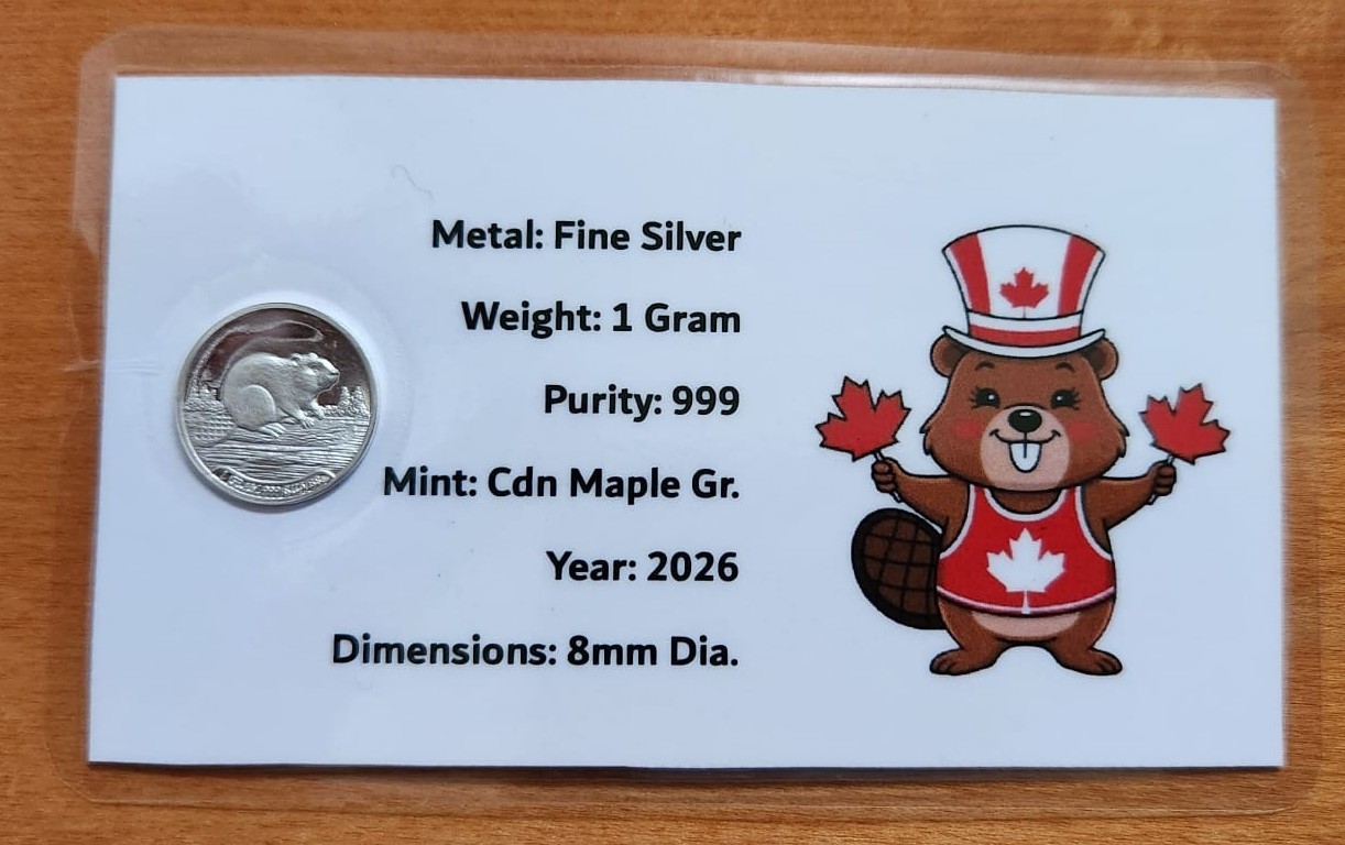 🥈 1-Gram .999 Fine Silver Pieces - photo 5
