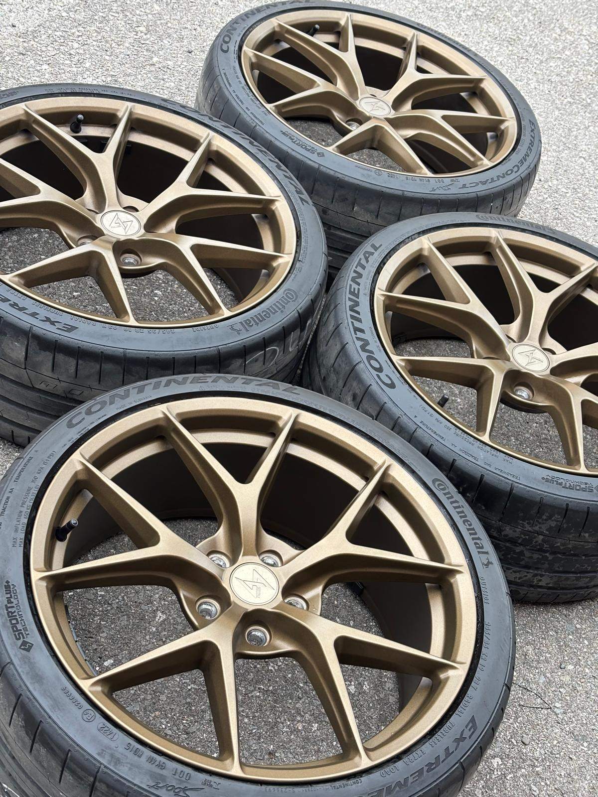 19"Sentali(5x112)+245/35/R19 Conti-A5/A4/TT/Passat/Jetta/C Class - photo 3