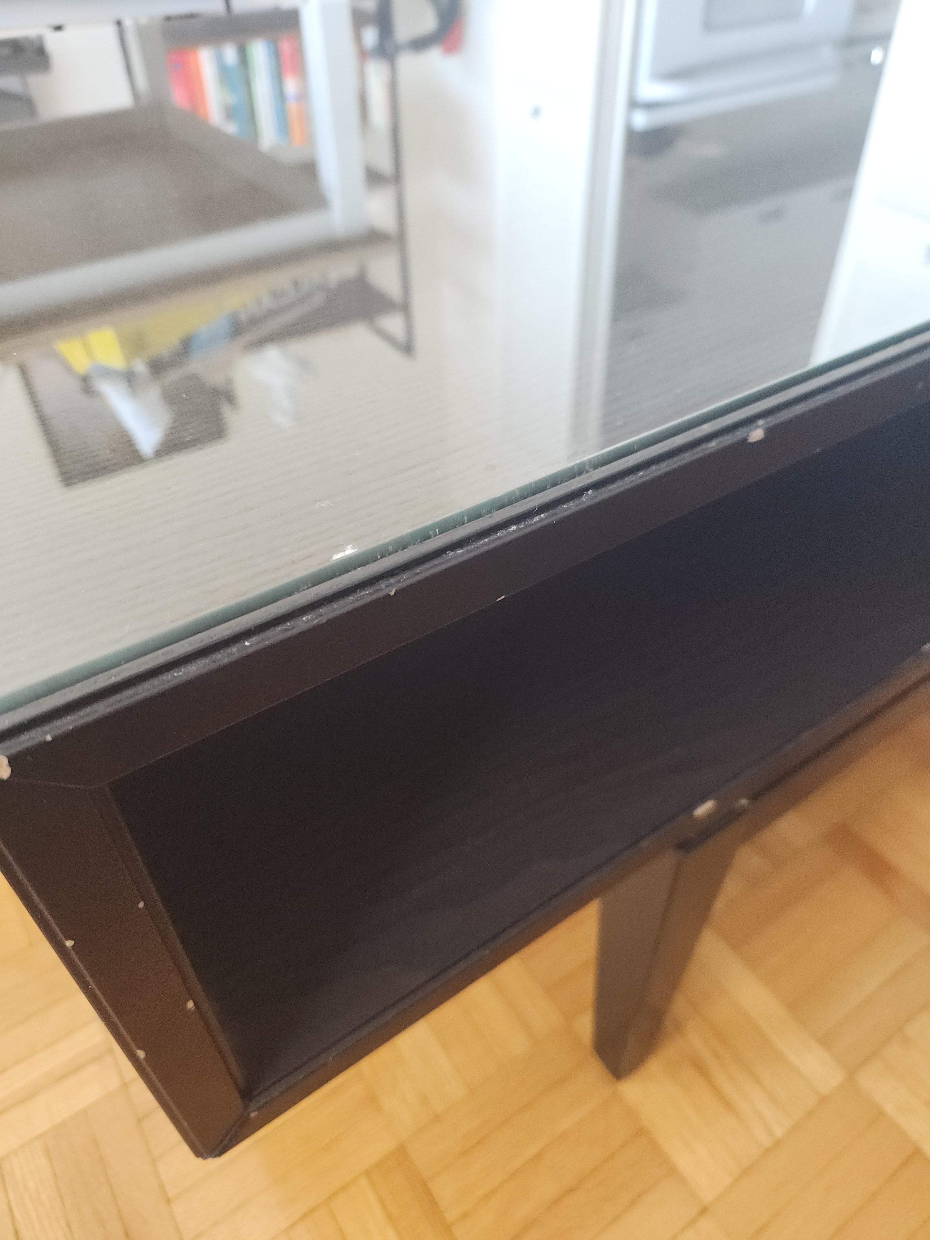 REGISSOR Ikea coffee table, glass top - photo 2