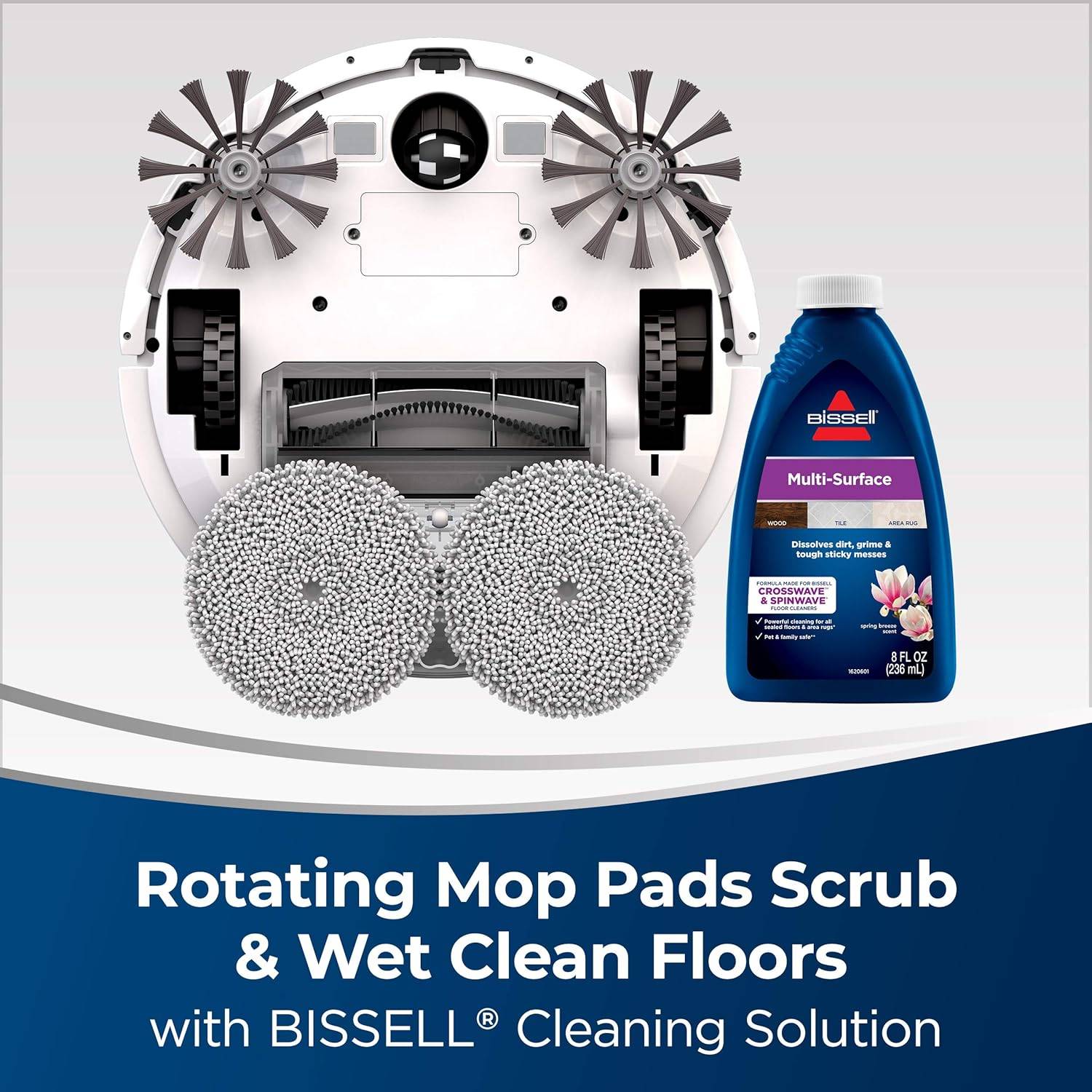 BISSELL SpinWave® Robot Vacuum & Mop – 2‑in‑1