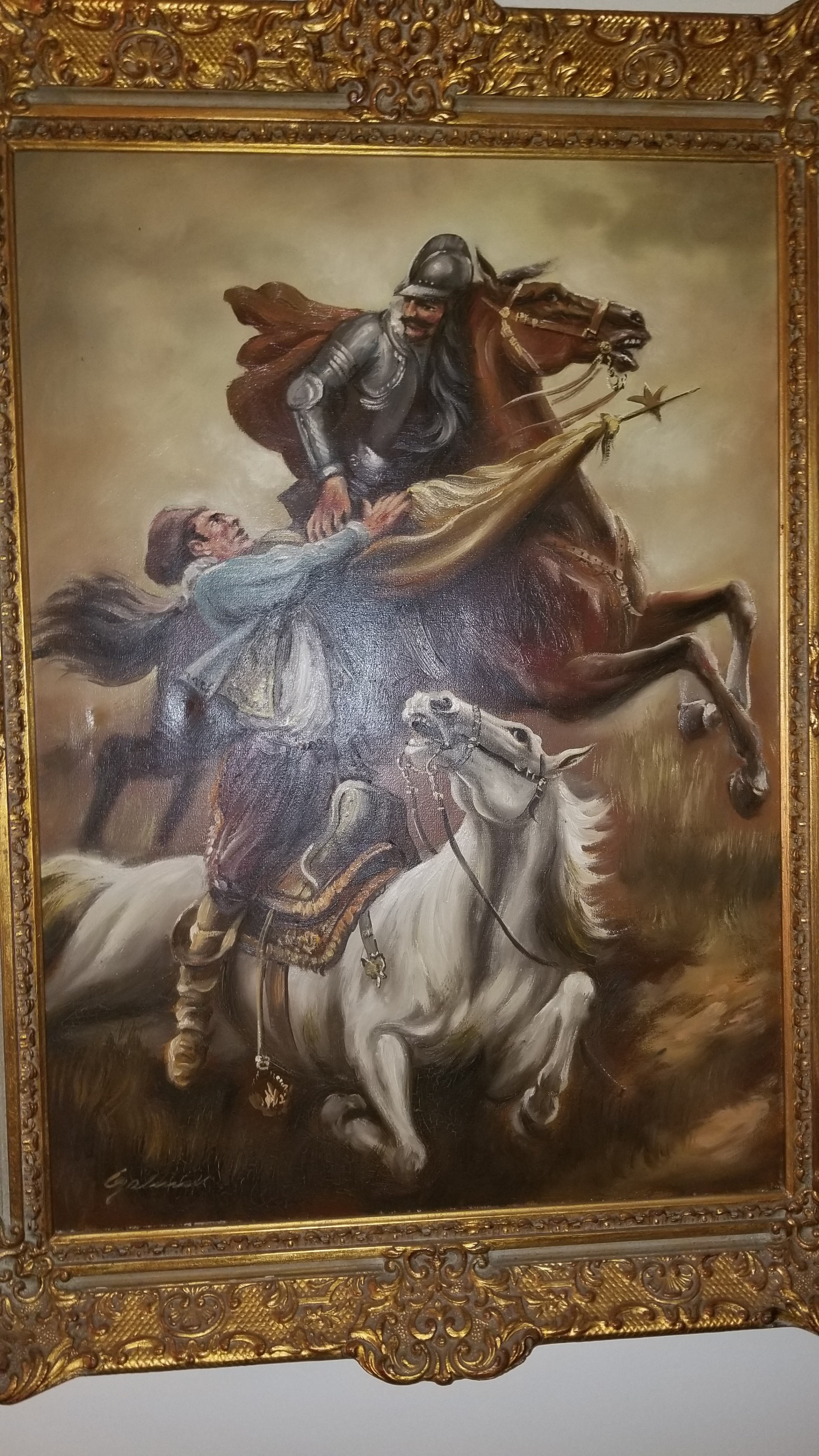 Framed Oil Paintings - 17th Century European Scenes - photo 2