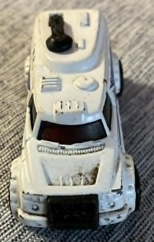 Matchbox Police Robot Truck Die Cast Toy Car Surveillance