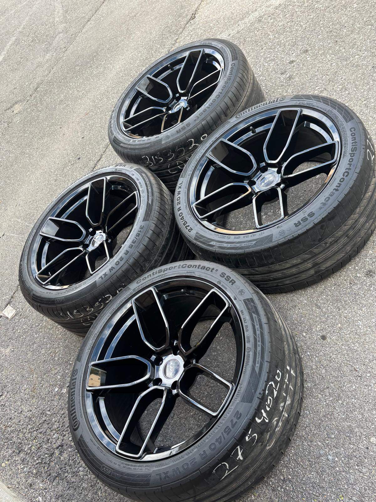 NEW 20”REDEYE reps(5x115)+used Continentals- Charger/Challenger/ - photo 5