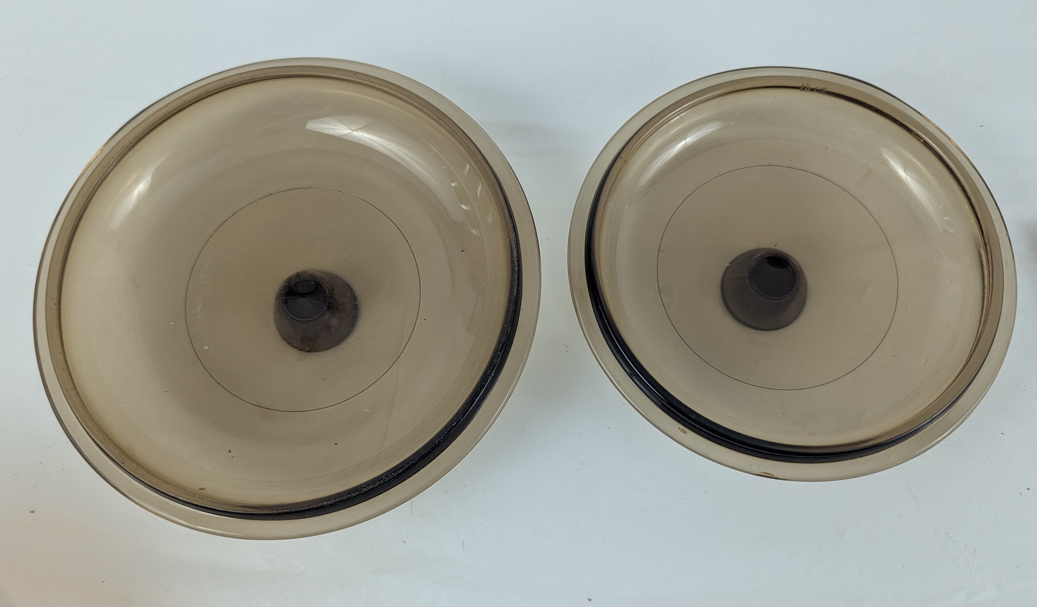 4-Pc Pots Visions Cookware Set Corning Ware Amber Glass 1.5L, 1L - photo 5