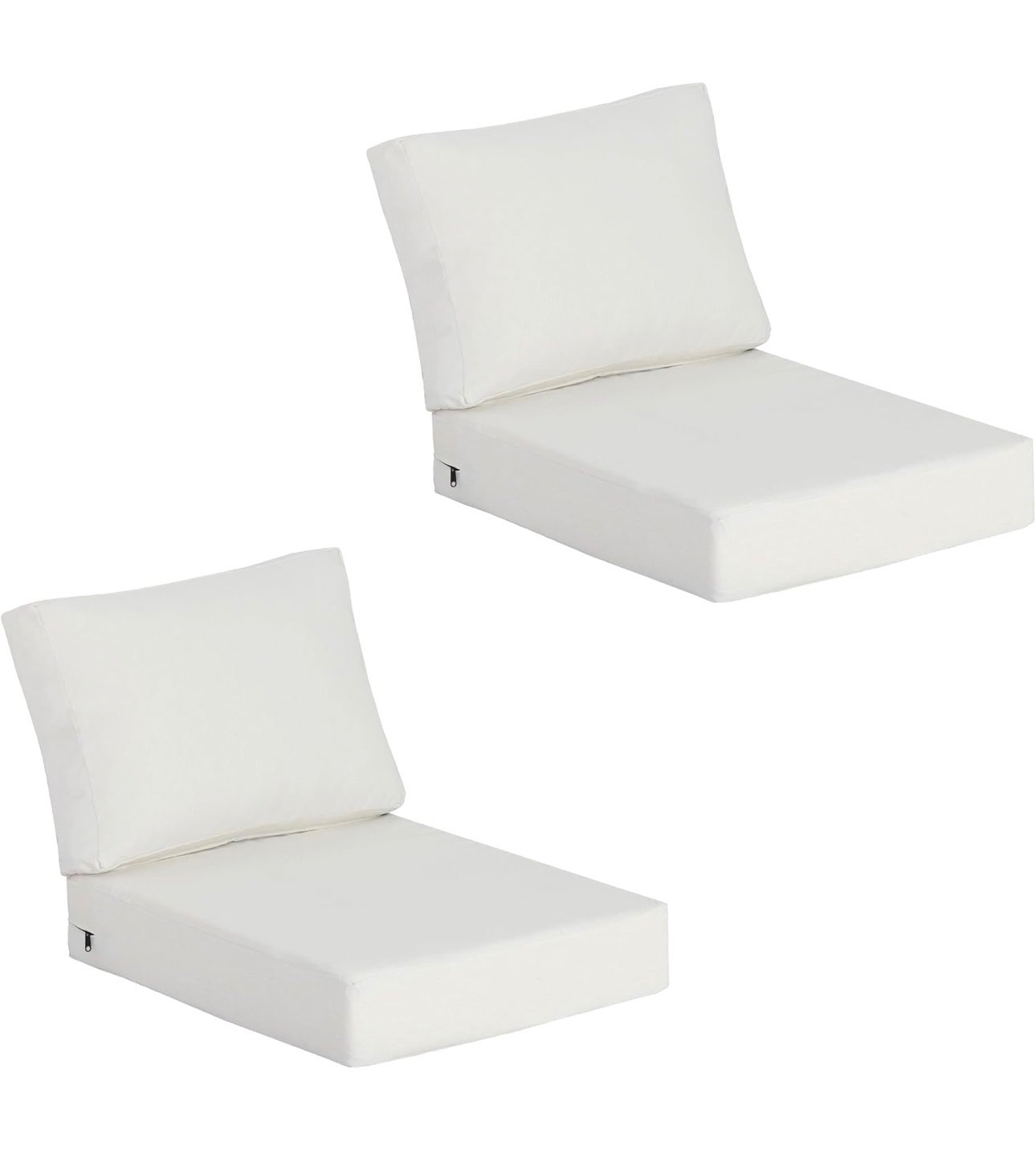 Sealed: Set-of-2 Outdoor Seat Cushion CO-Water/UV Resist 24"x24" - photo 2