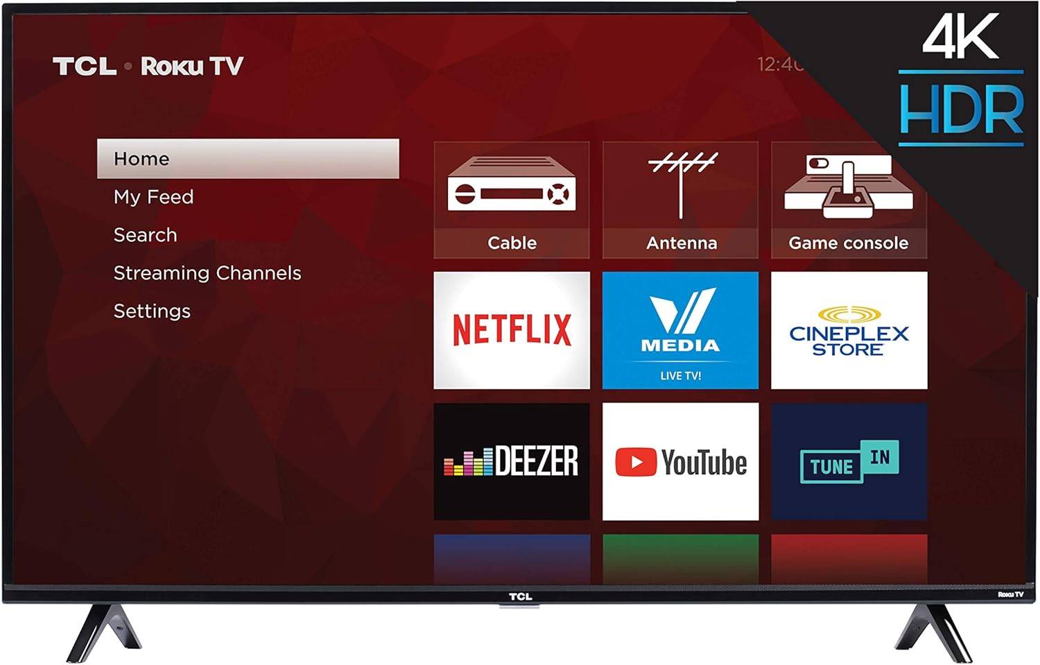 TCL 4K Ultra HD 50 inch TV (50S425-CA)