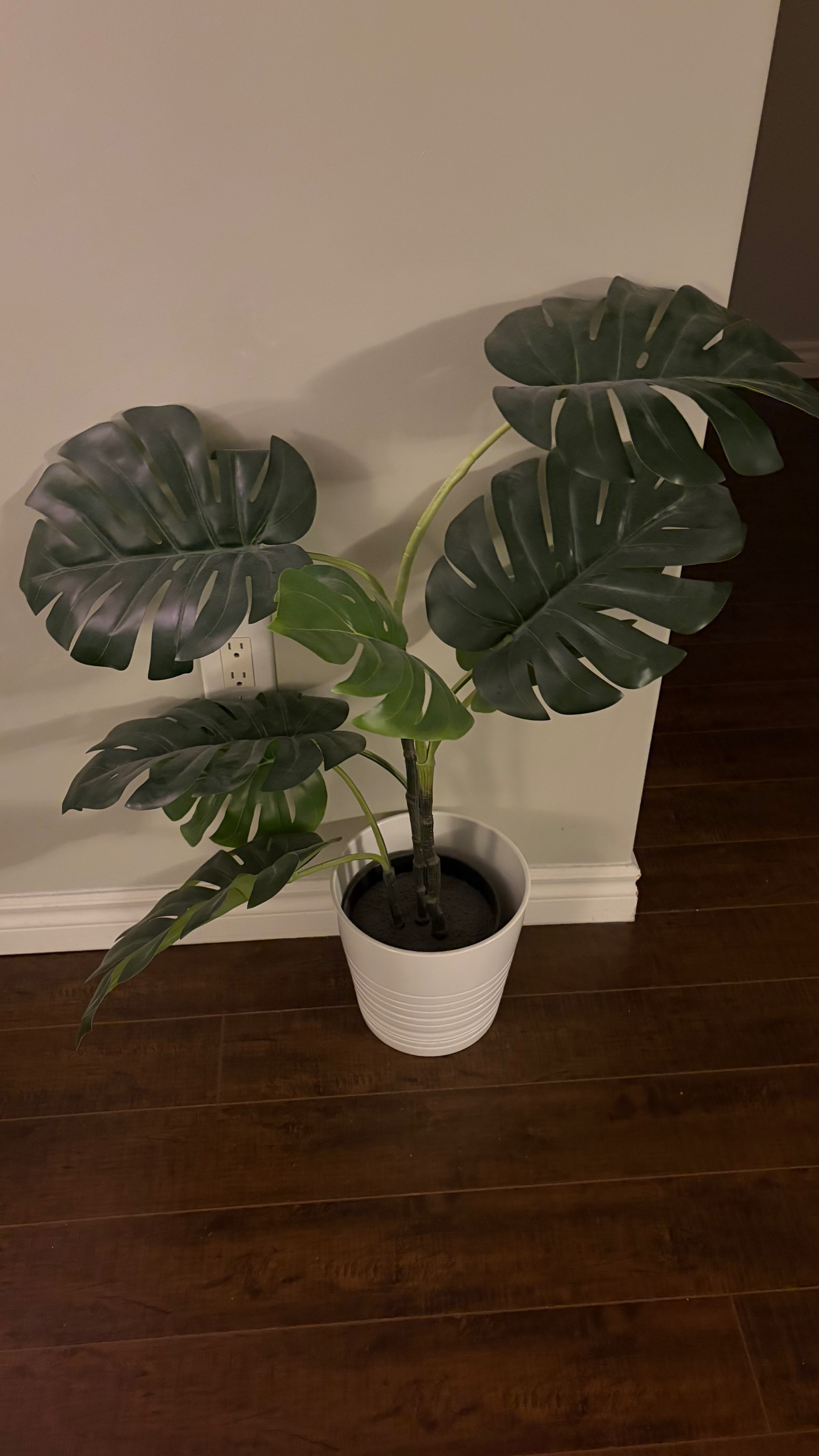 IKEA FEJKA Plastic Plant and Ceramic Pot - 19cm
