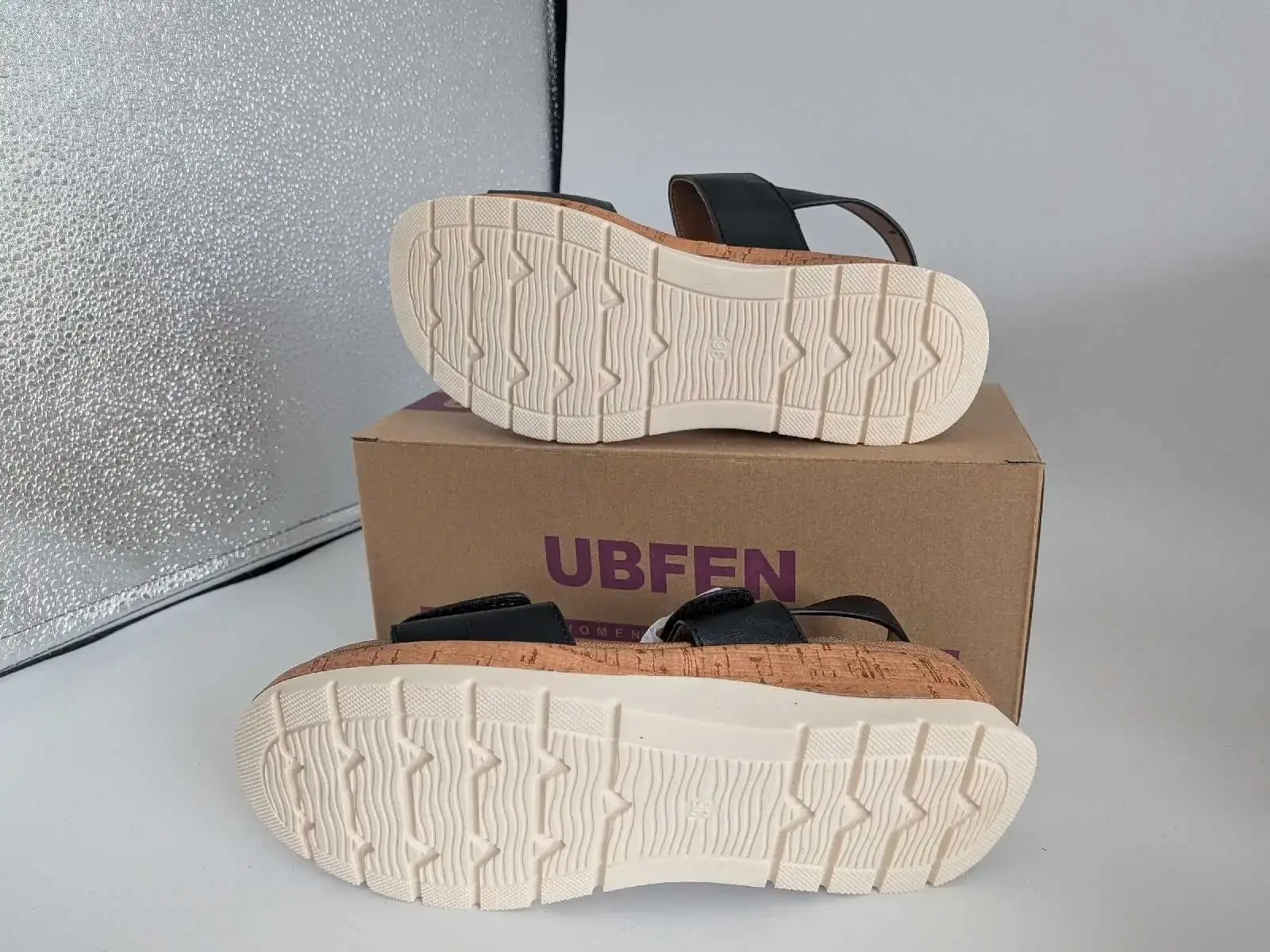 UBFEN Sandals Black Size 6 - photo 5