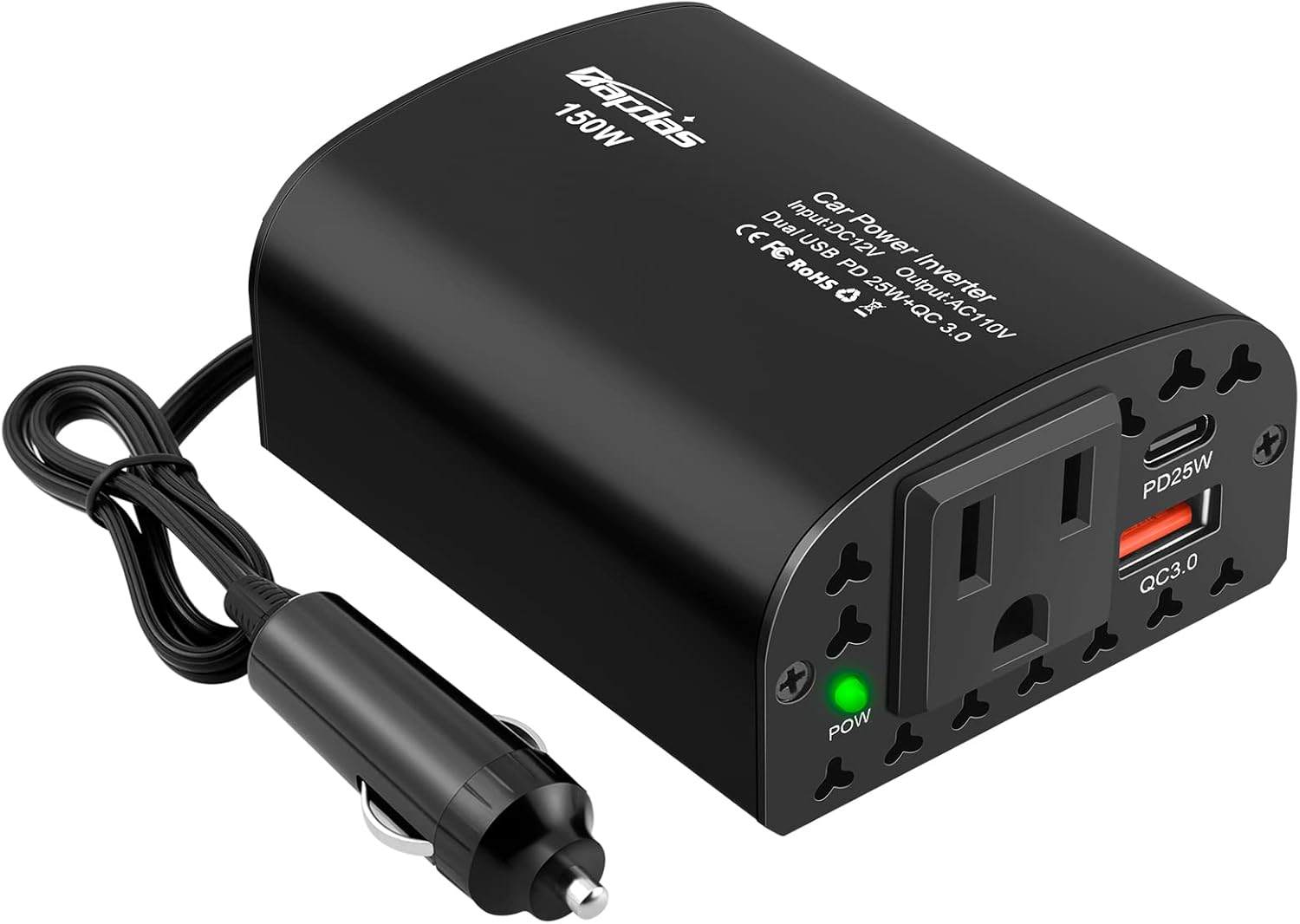 Car Power Inverter Adapter 150W