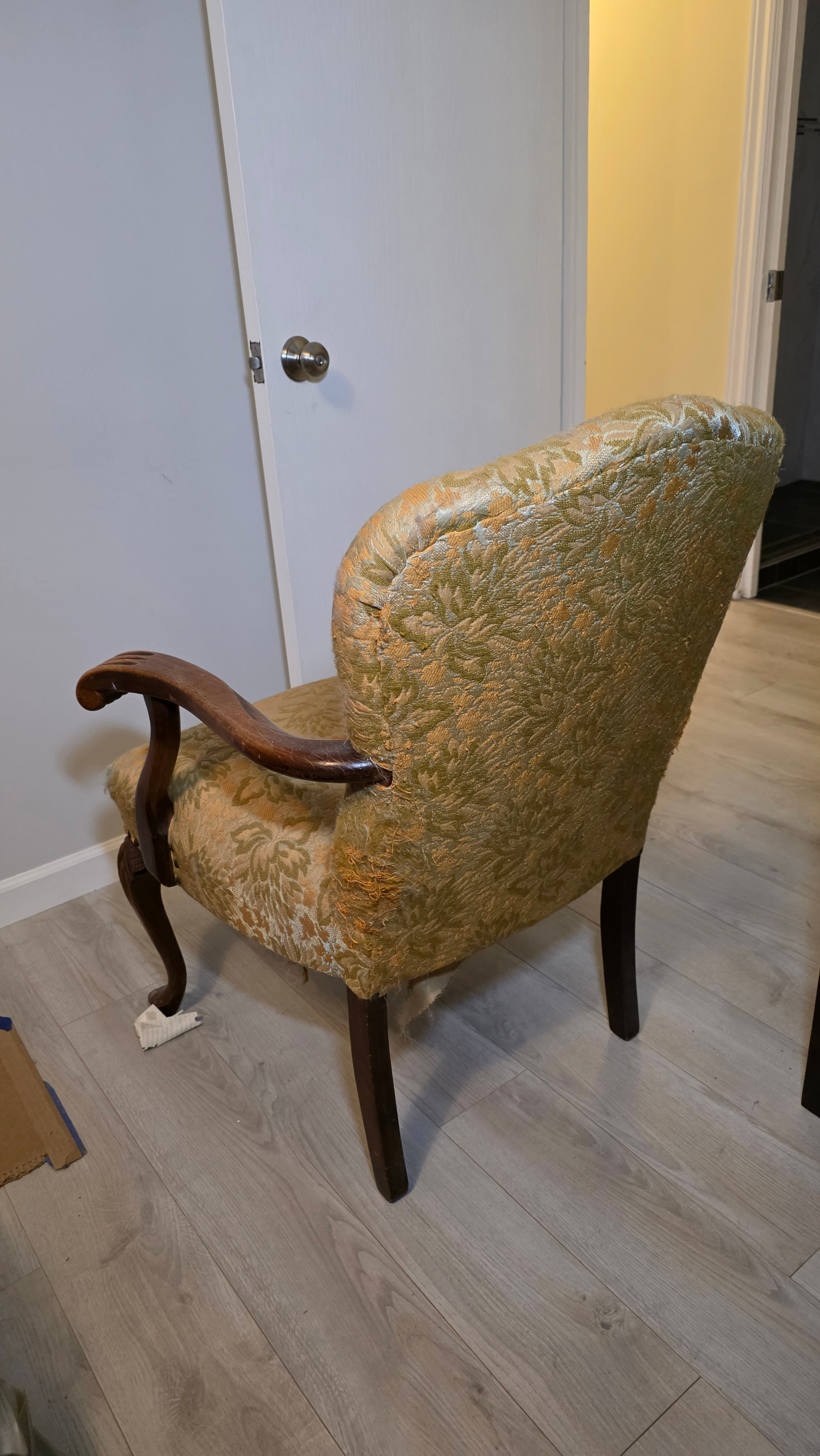 Vintage Upholstered Armchair - photo 5