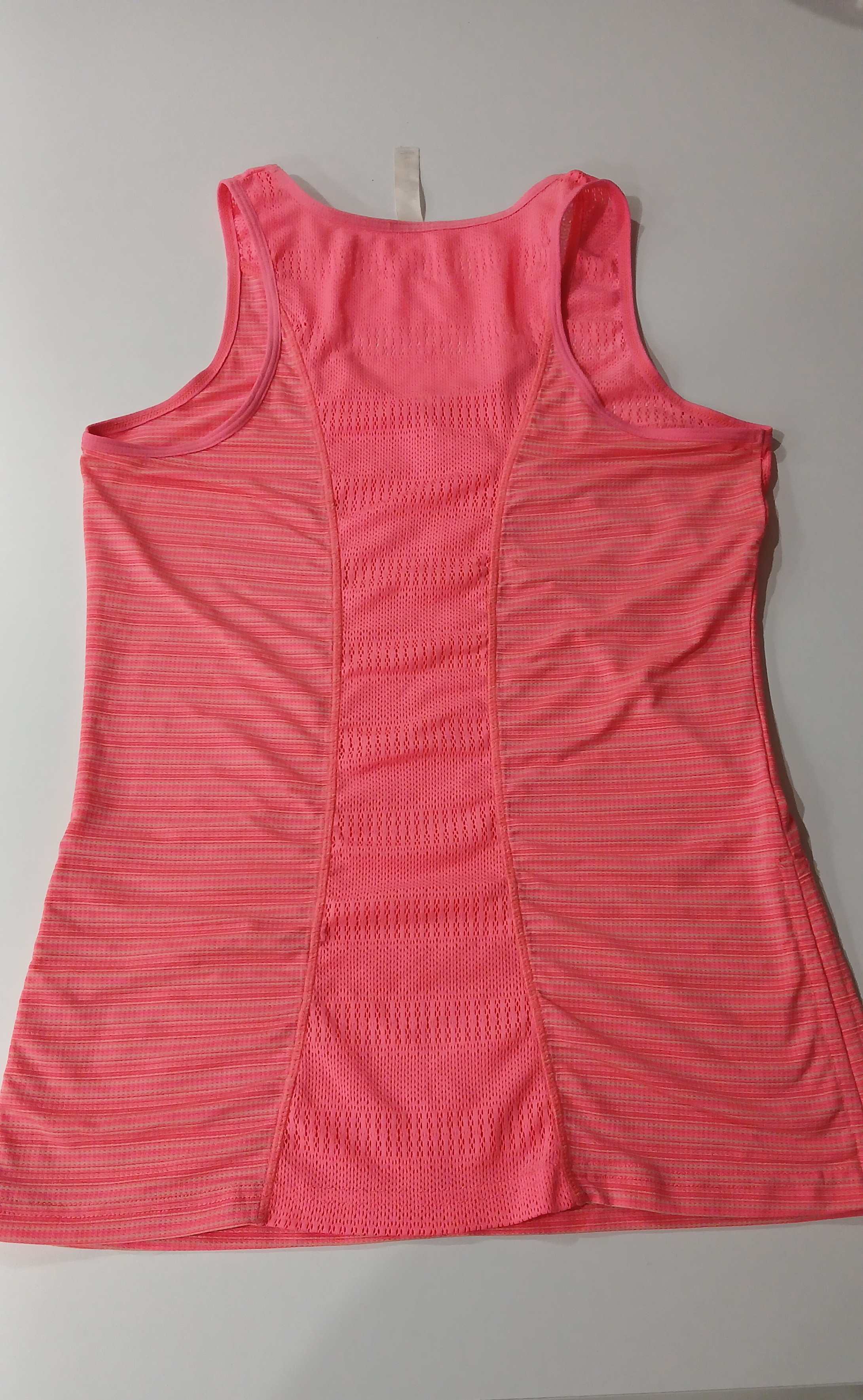 Diadora Tank Top, Hot Pink/Peach ,Small, Like New - photo 3
