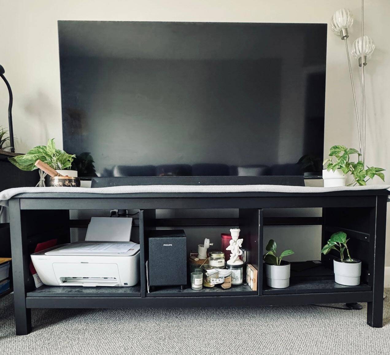 TV Console with Shelving - photo 2